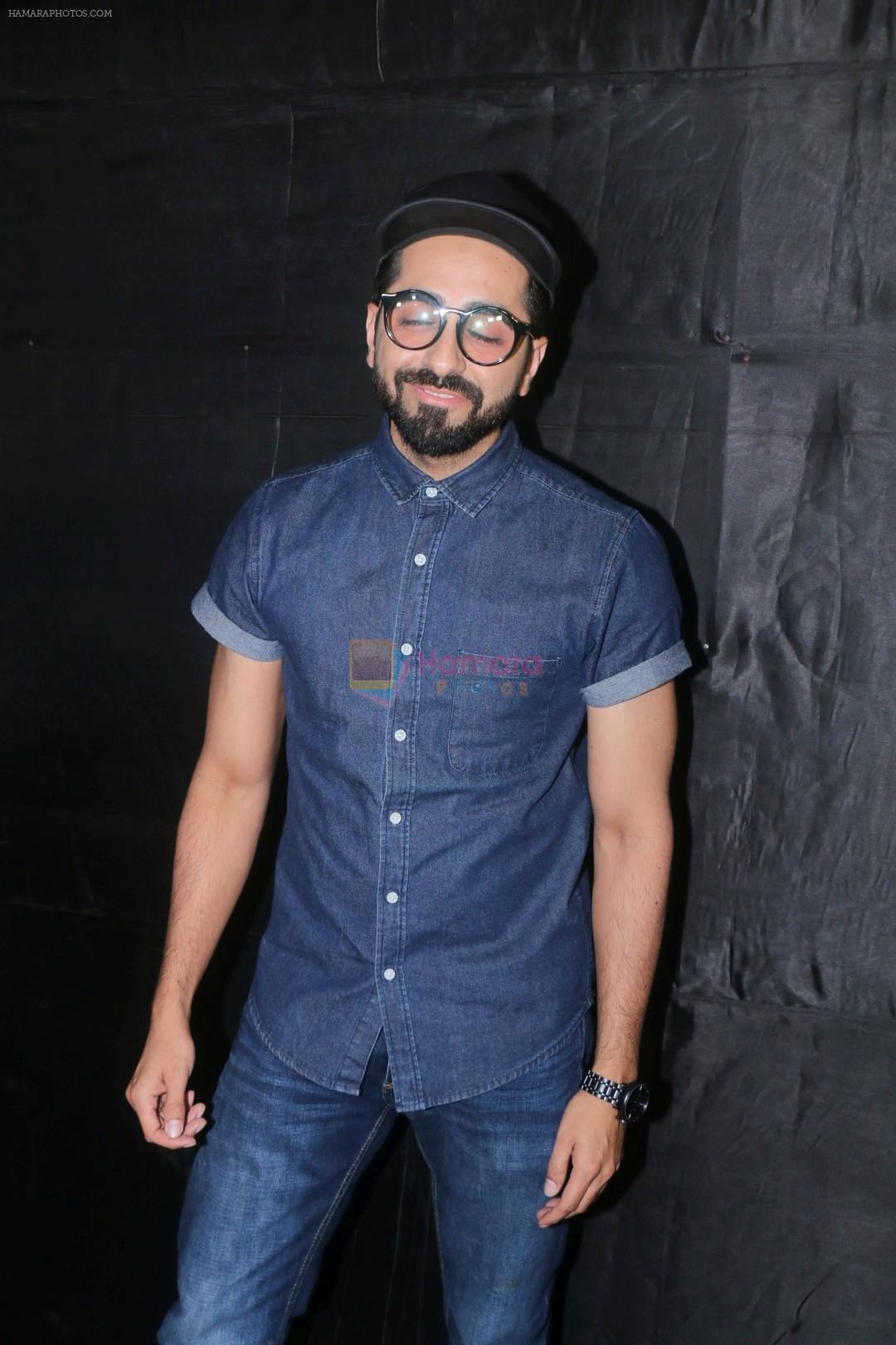 Ayushmann Khurrana at the Special Screening Of An Insignificant Man on 13th Nov 2017