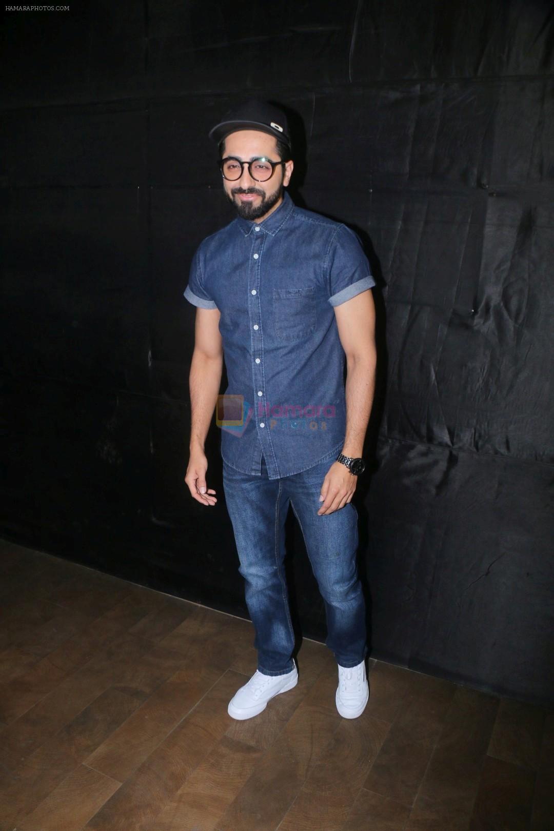 Ayushmann Khurrana at the Special Screening Of An Insignificant Man on 13th Nov 2017