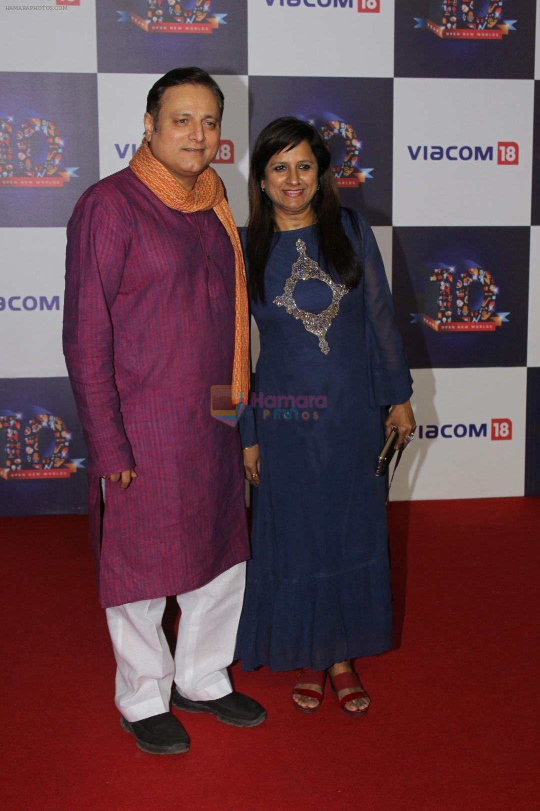 Manoj Joshi at The Red Carpet Of Viacom18 10yrs Anniversary on 17th Nov 2017