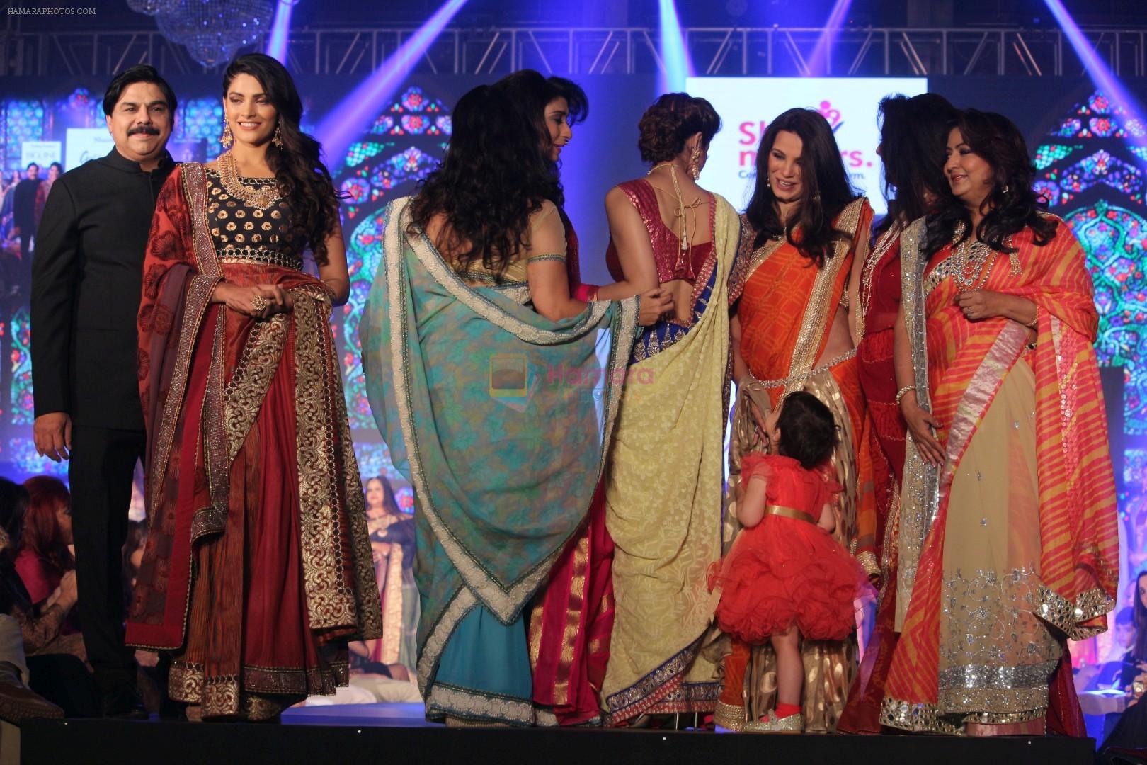 Saiyami Kher, Shamita Shetty, Diana Hayden, Poonam Dhillon at The Fashion Show For Social Cause Called She Matters on 19th Nov 2017