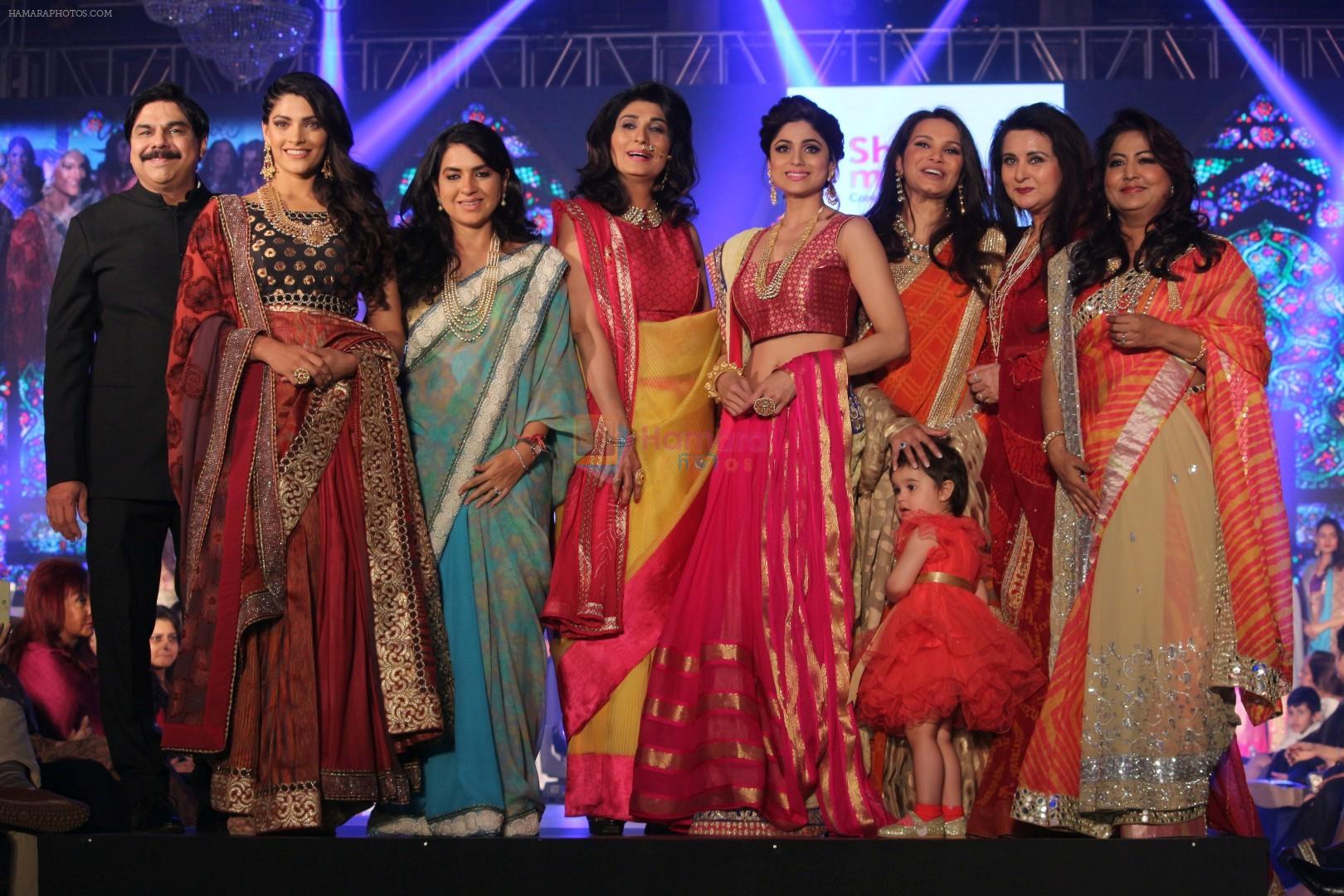 Saiyami Kher, Shamita Shetty, Diana Hayden, Poonam Dhillon at The Fashion Show For Social Cause Called She Matters on 19th Nov 2017