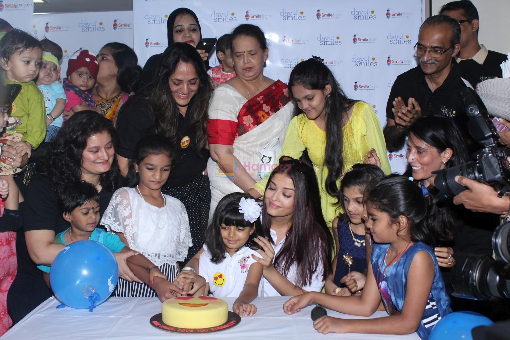 Aishwarya Rai Bachchan make late father's birthday memorable with Day of Smile on 20th Nov 2017