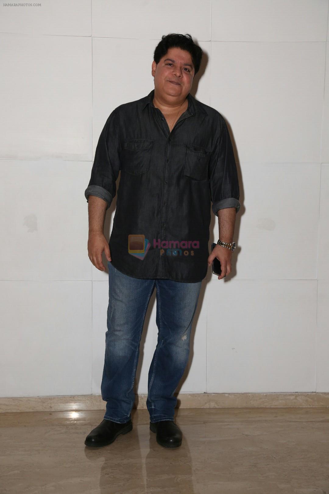 Sajid Khan at a party for Ed Sheeran hosted by Farah Khan at her house on 19th Nov 2017