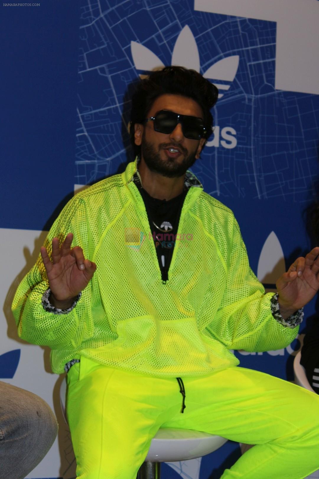 Ranveer Singh at the Launch Of Adidas OFDD Store on 21st Nov 2017