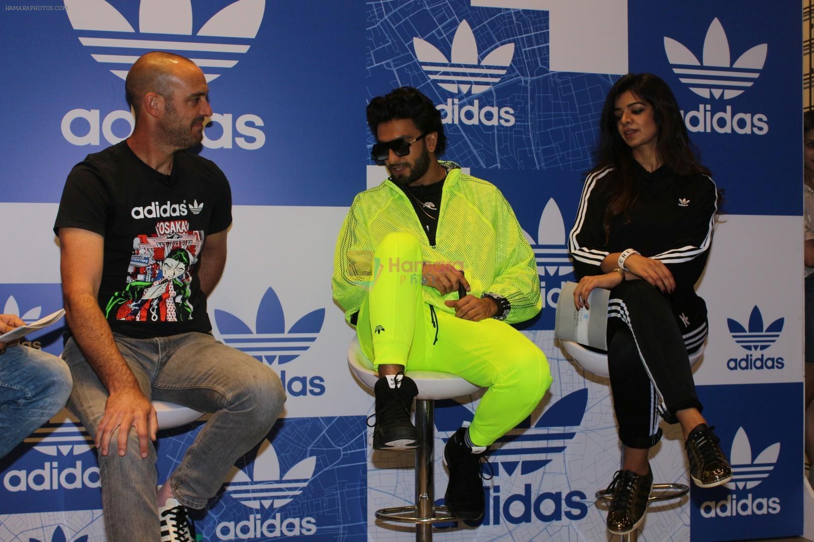 Ranveer Singh at the Launch Of Adidas OFDD Store on 21st Nov 2017