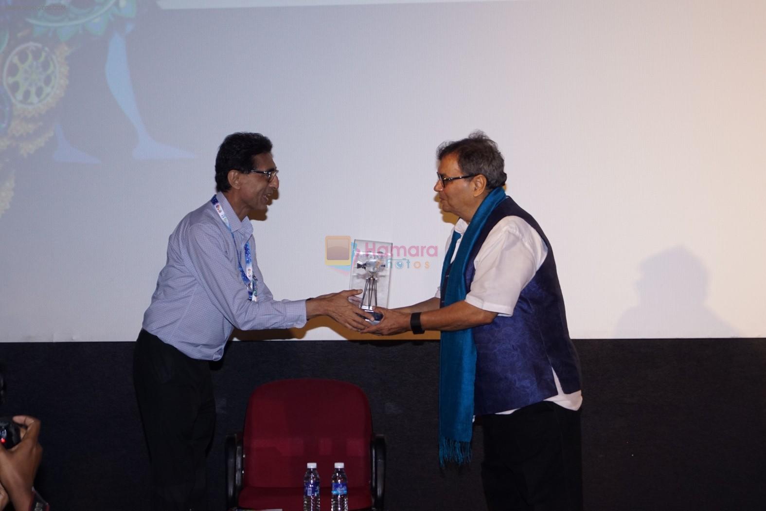 Subhash Ghai Masterclass At IFFI 2017 on 21st Nov 2017