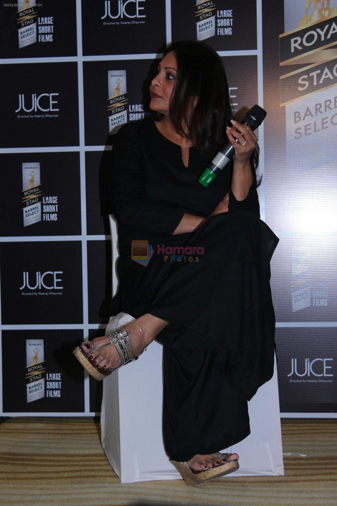 Shefali Shah at Royal Stag Barrel Select Host Special Screening Of Film Juice on 22nd Nov 2017