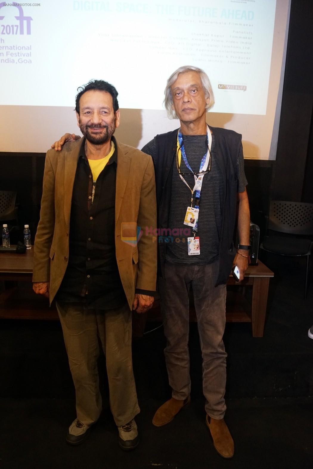Abhishek Kapoor, Sudhir Mishra at Digital Space The Future Ahead on 24th Nov 2017