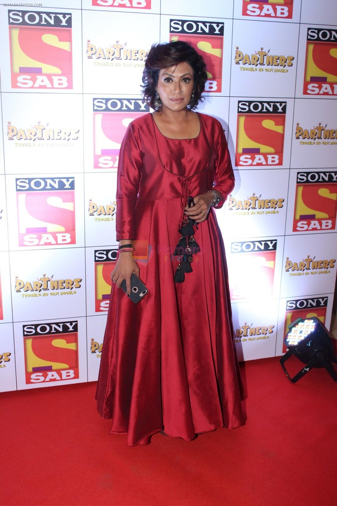 Ashwini Kalsekar at the Red Carpet Of SAB TV New Show PARTNERS on 28th Nov 2017
