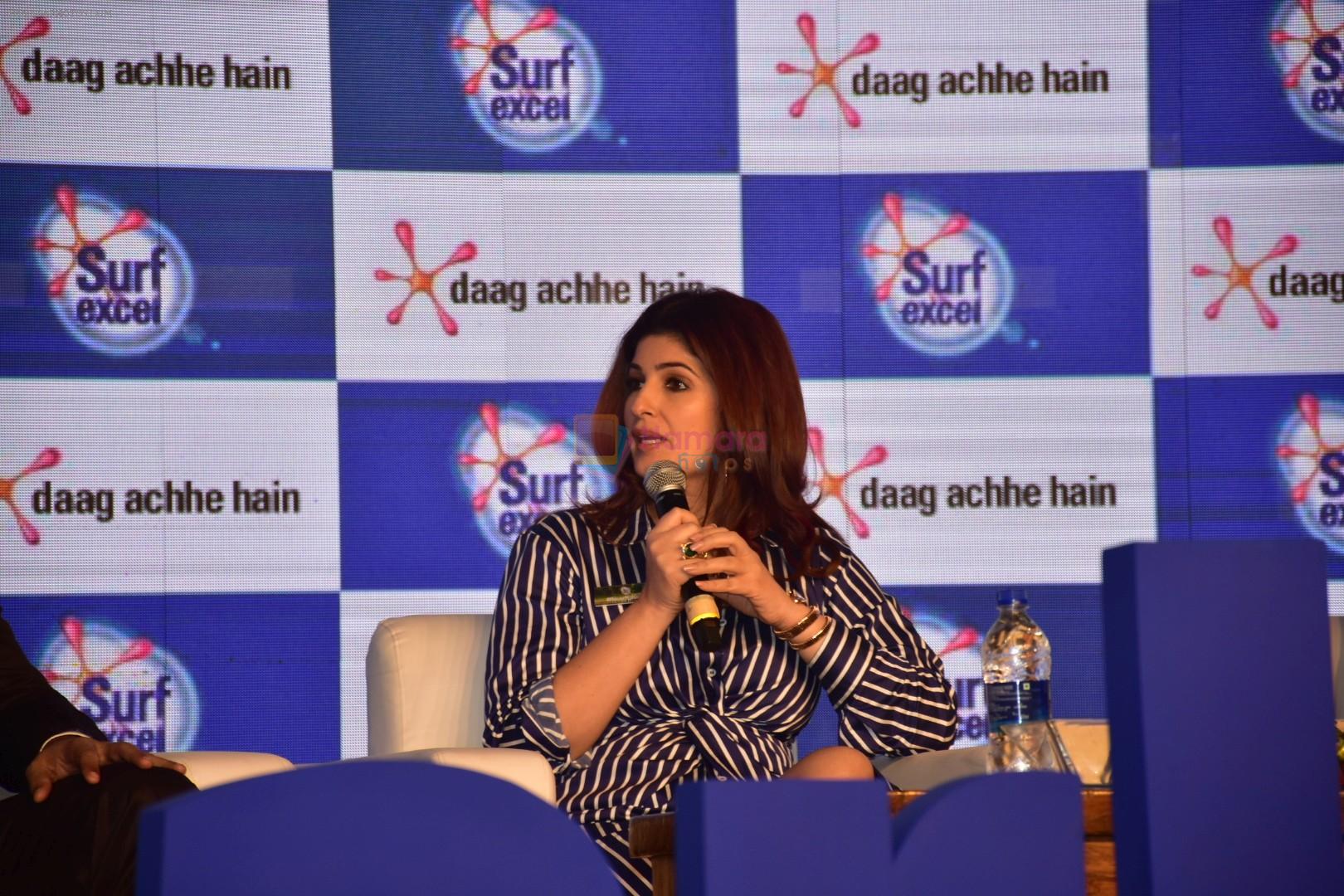 Twinkle Khanna at the Launch Of Surf Excel New Campaign Haarkoharao on 30th Nov 2017