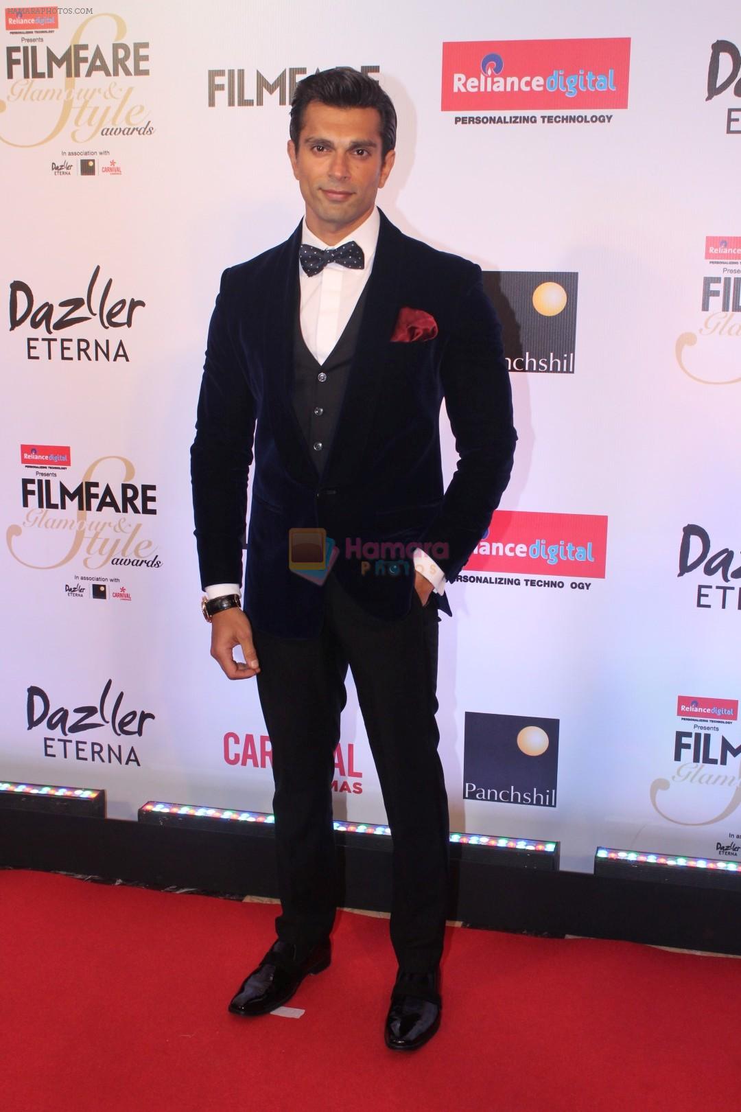 Karan Singh Grover at the Red Carpet Of Filmfare Glamour & Style Awards on 1st Dec 2017