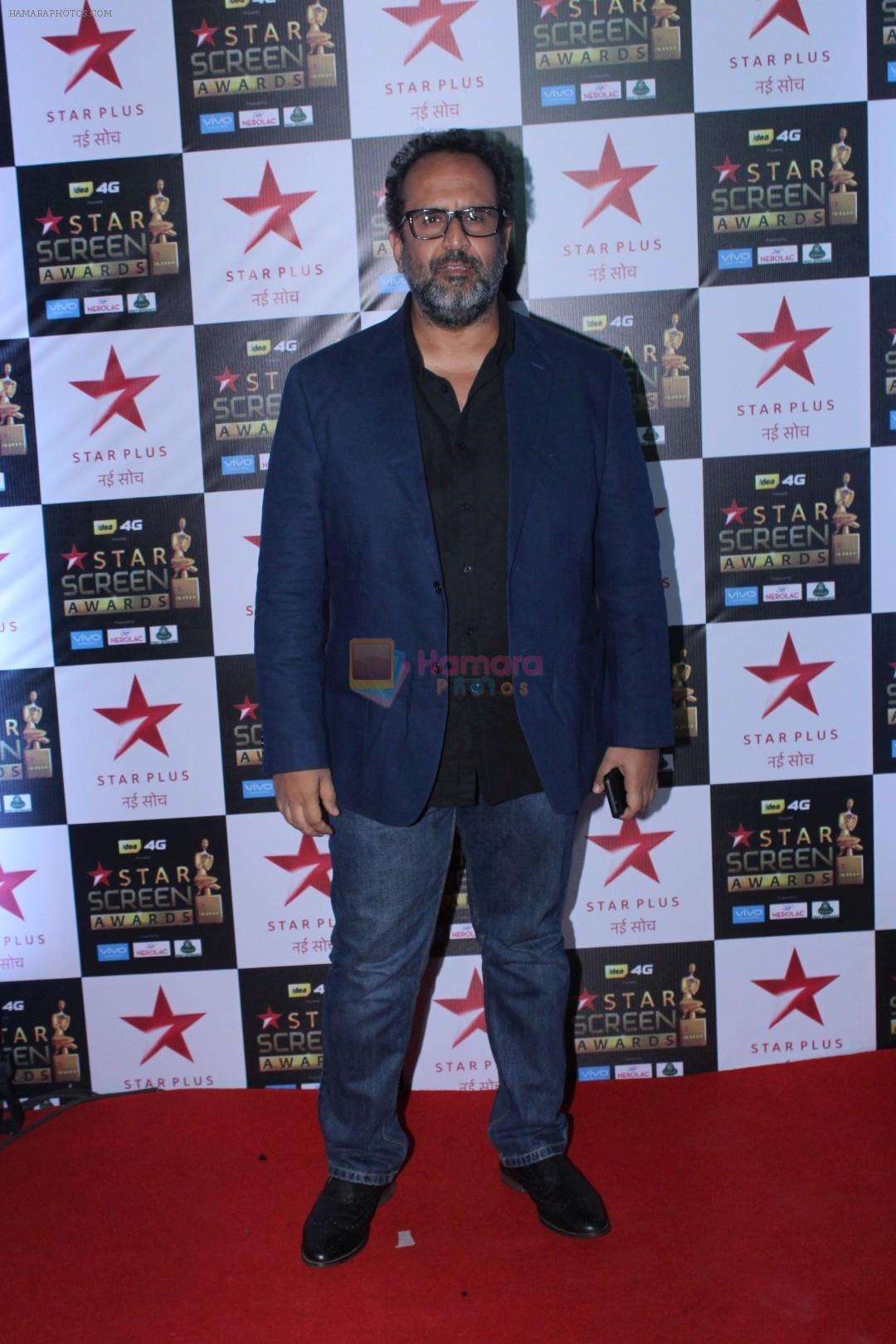 Anand L Rai at the Red Carpet of Star Screen Awards in Mumbai on 3rd Dec 2017