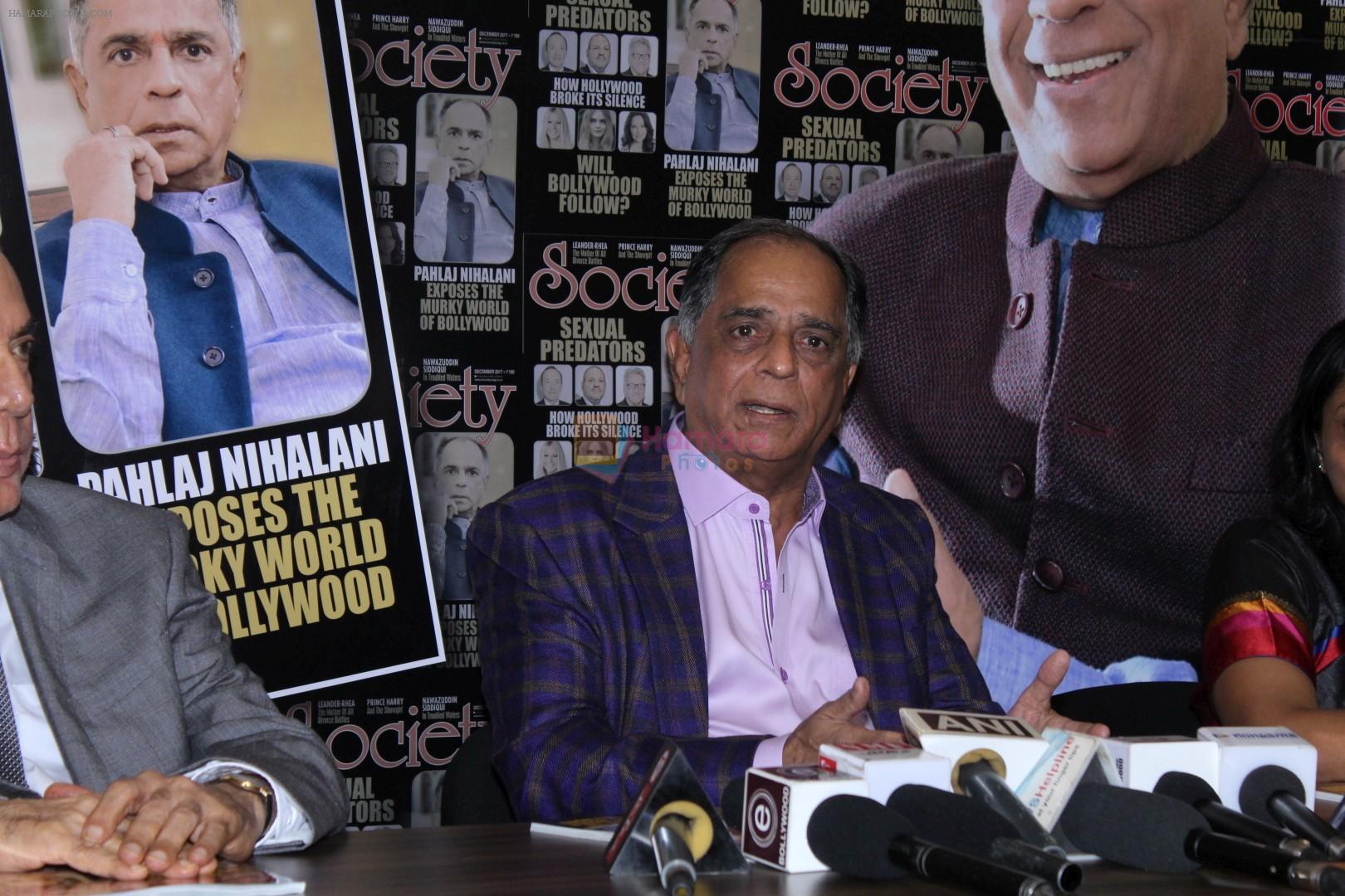 Pahlaj Nihalani at the Launch Of The December Cover Society Magazine on 5th Dec 2017