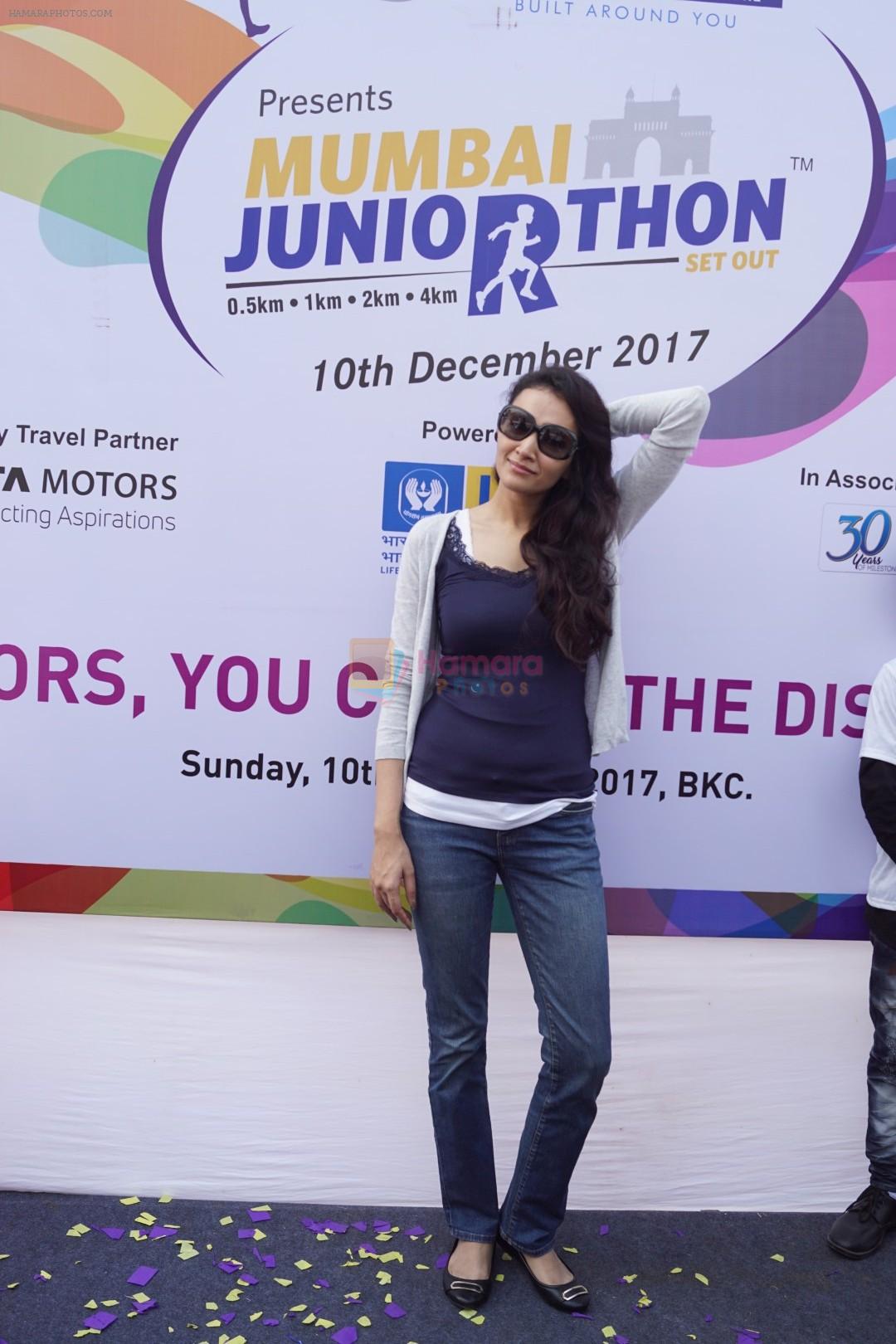 Dipannita Sharma at Mumbai Juniorthon An annual Running Event For Kids on 10th Dec 2017