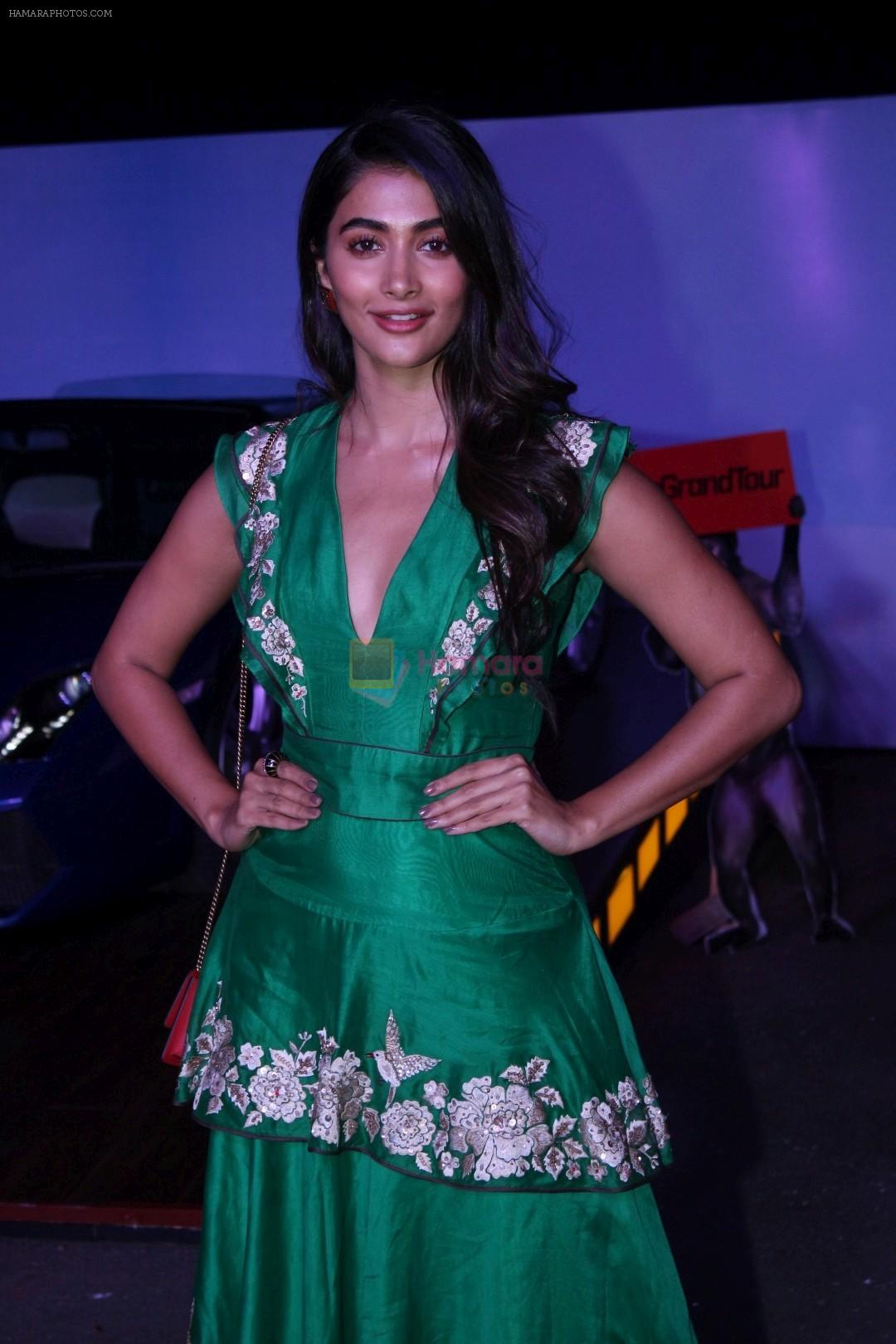 Pooja Hegde at the Red Carpet Of The Screening Of Amazon Original The Grand Tour Hosted By Anil Kapoor on 10th Dec 2017