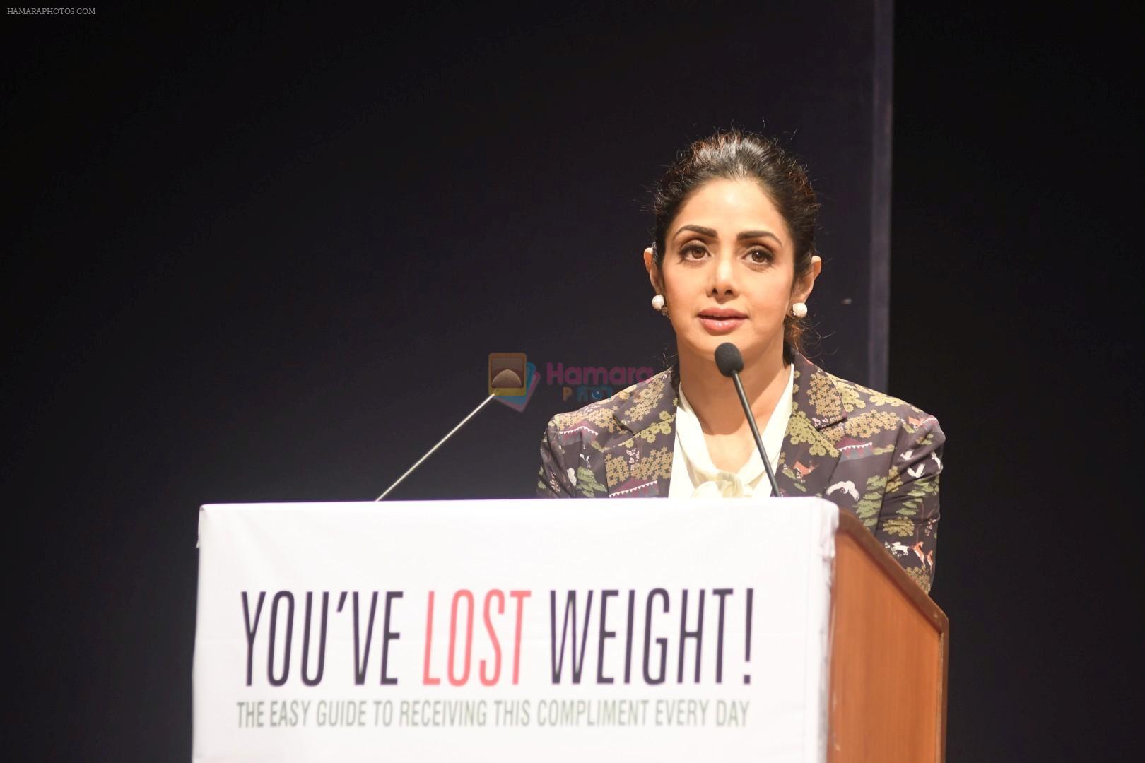 Sridevi At The Book Launch Of YOU_VE LOST WEIGHT on 12th Dec 2017