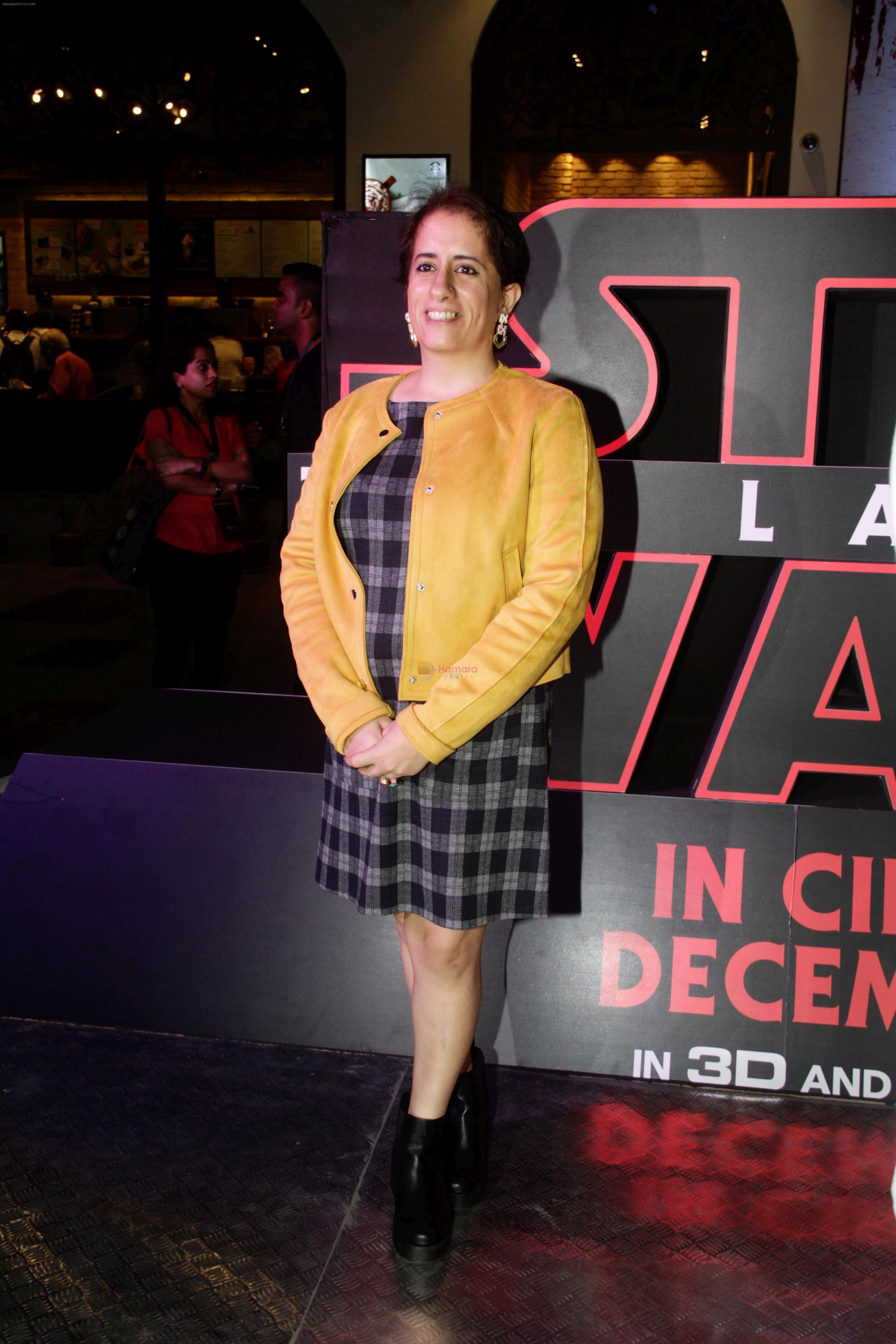 at the Red Carpet Premiere Of 2017's Most Awaited Hollywood Film Disney Star War on 13th Dec 2017