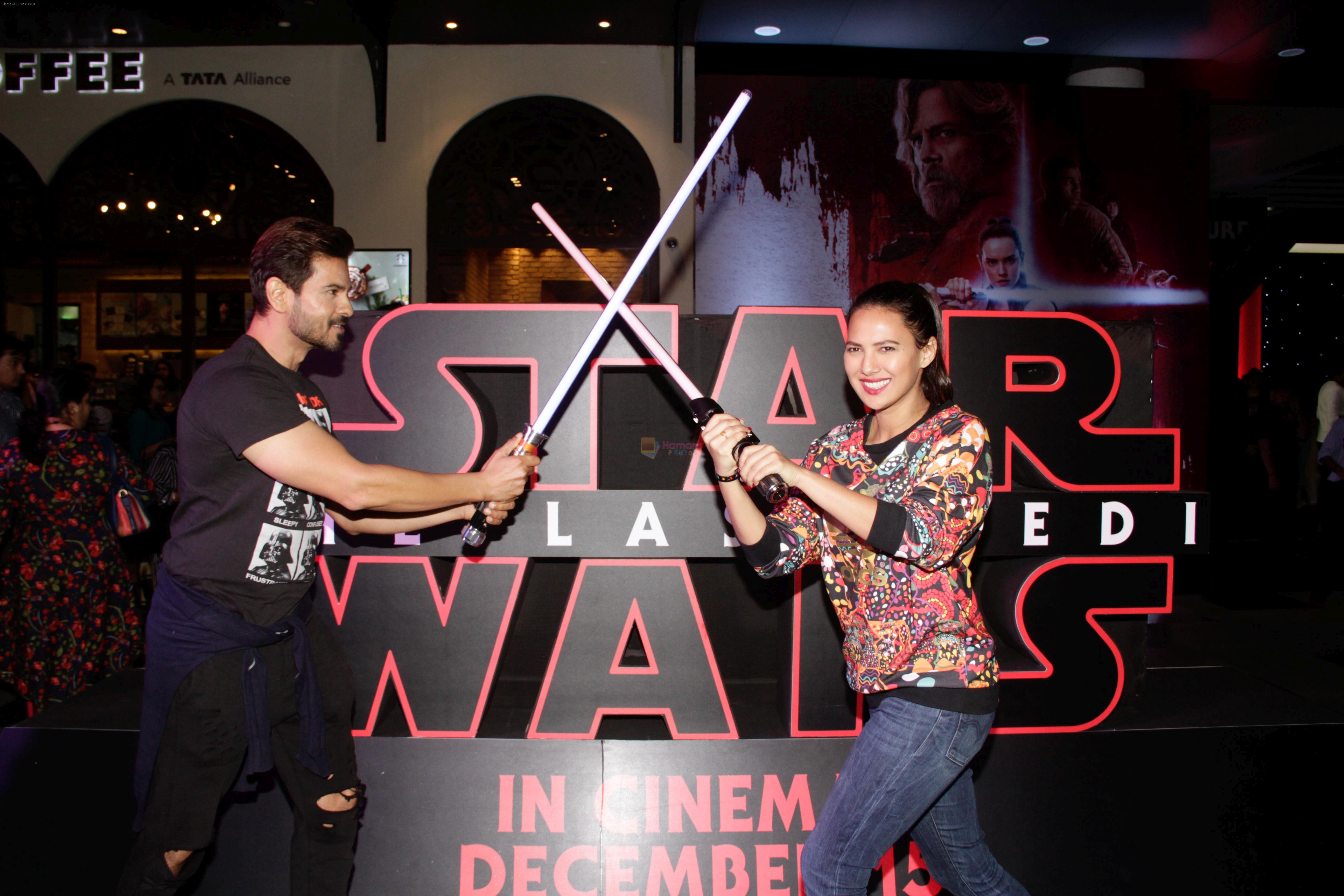 Rochelle Rao at the Red Carpet Premiere Of 2017's Most Awaited Hollywood Film Disney Star War on 13th Dec 2017