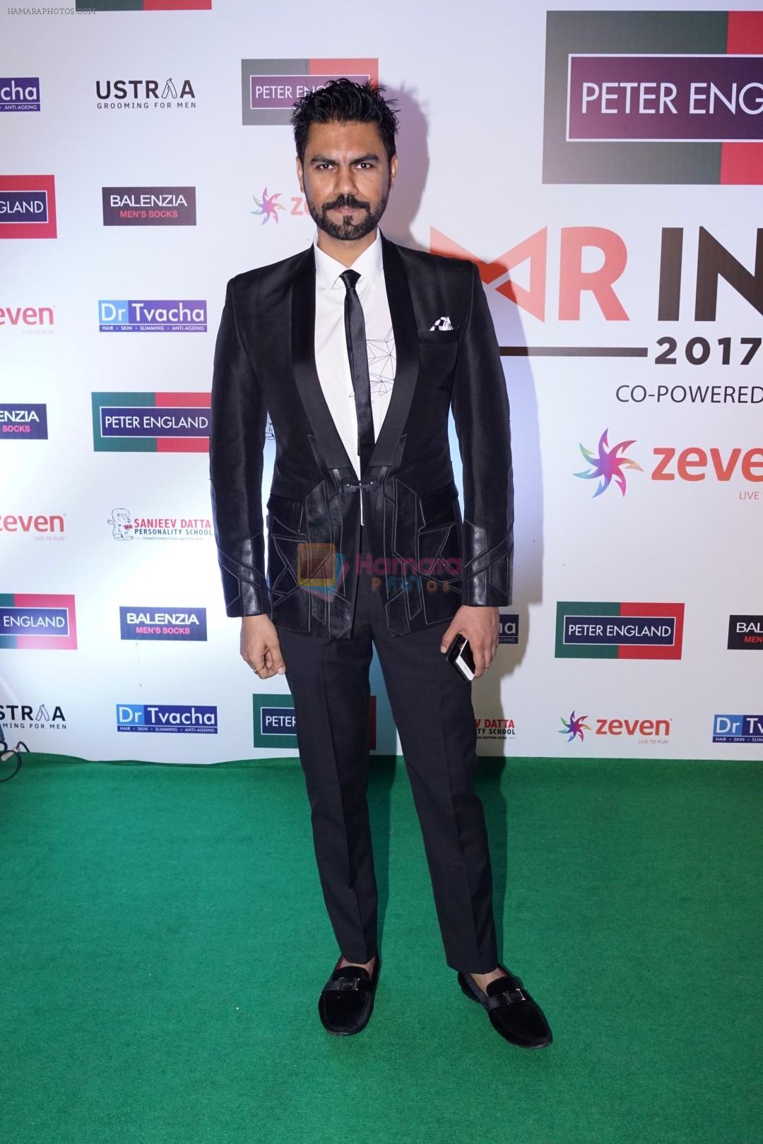 Gaurav Chopra at the Red Carpet Of Peter England Mr. India Finale on 14th Dec 2017