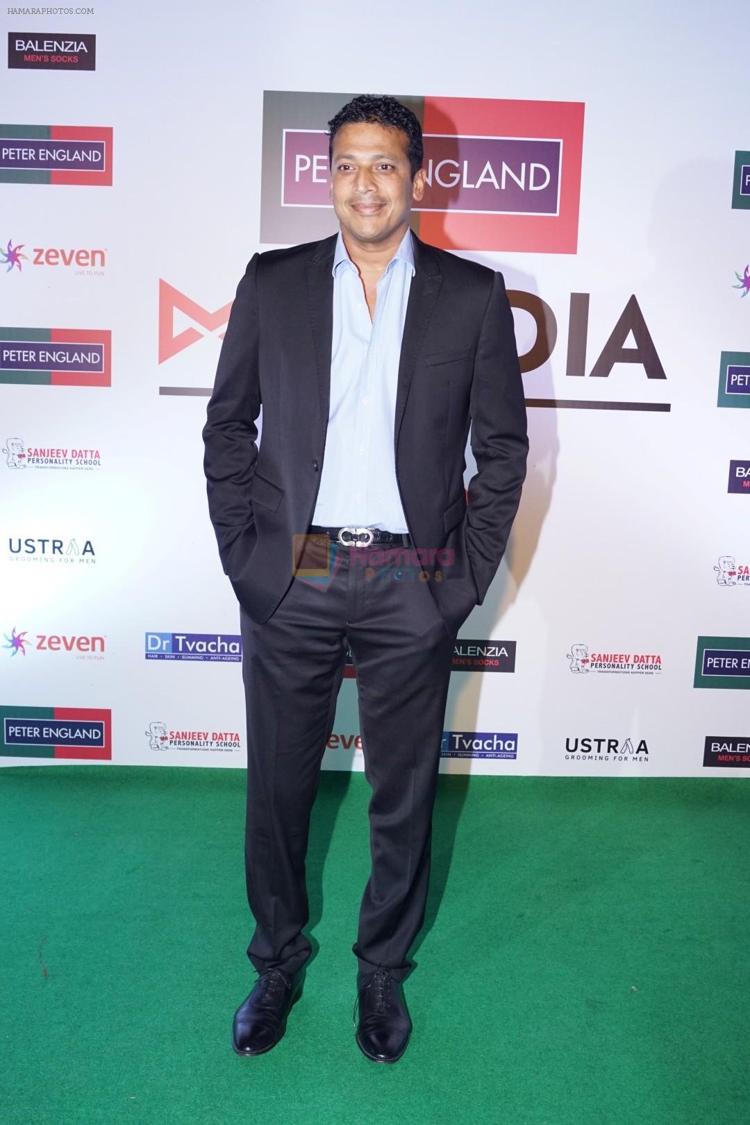 Mahesh Bhupathi at the Red Carpet Of Peter England Mr. India Finale on 14th Dec 2017