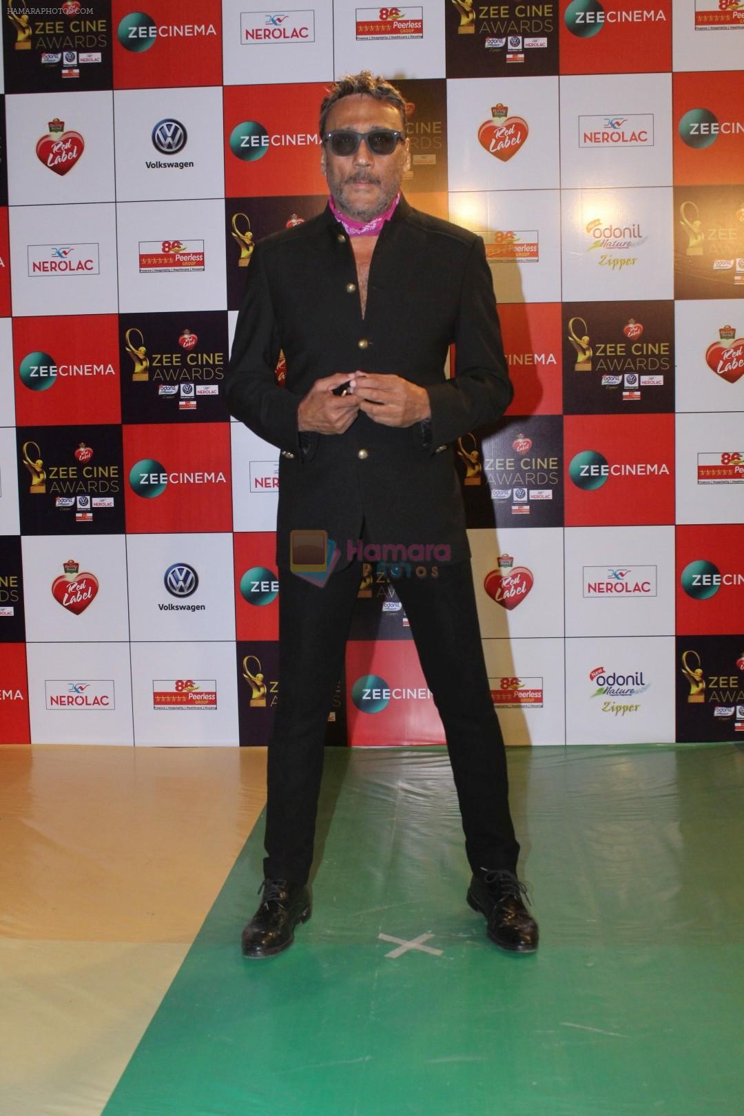 Jackie Shroff at the Red Carpet Event Of Zee Cine Awards 2018 on 19th Dec 2017