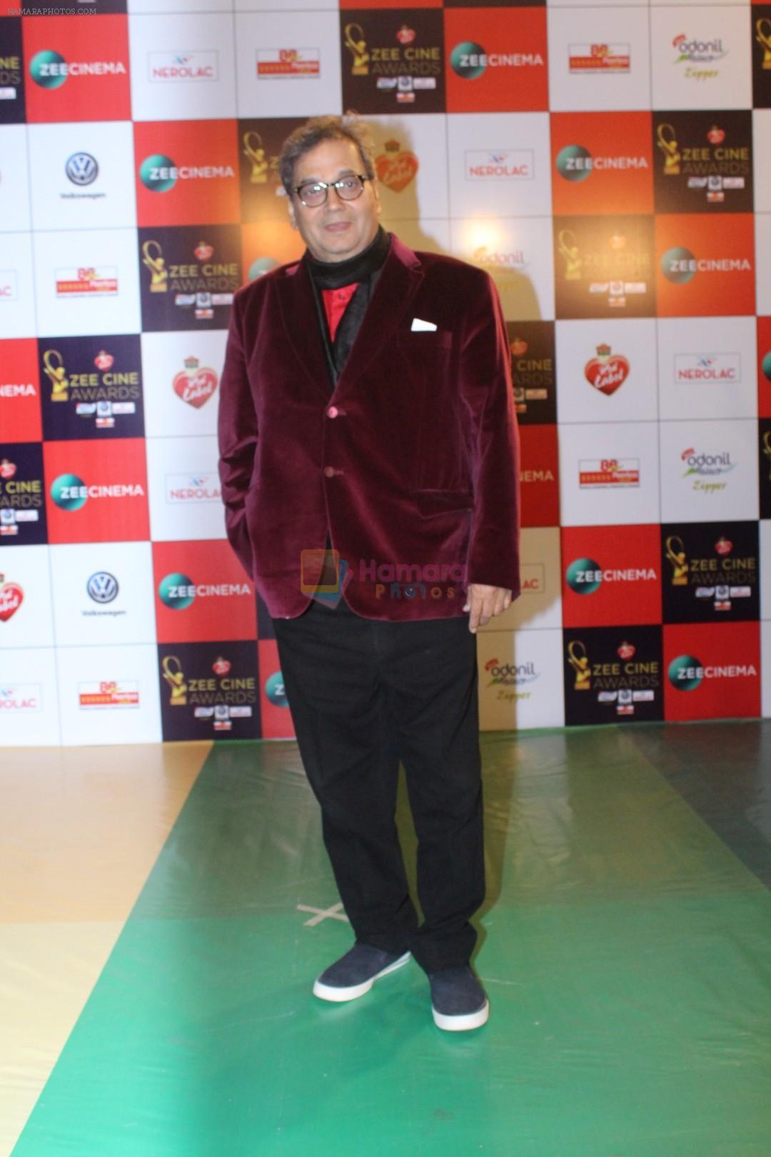 Subhash Ghai at the Red Carpet Event Of Zee Cine Awards 2018 on 19th Dec 2017