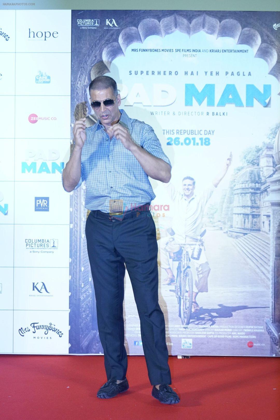 Akshay Kumar At Song Launch Of Film Padman on 20th Dec 2017