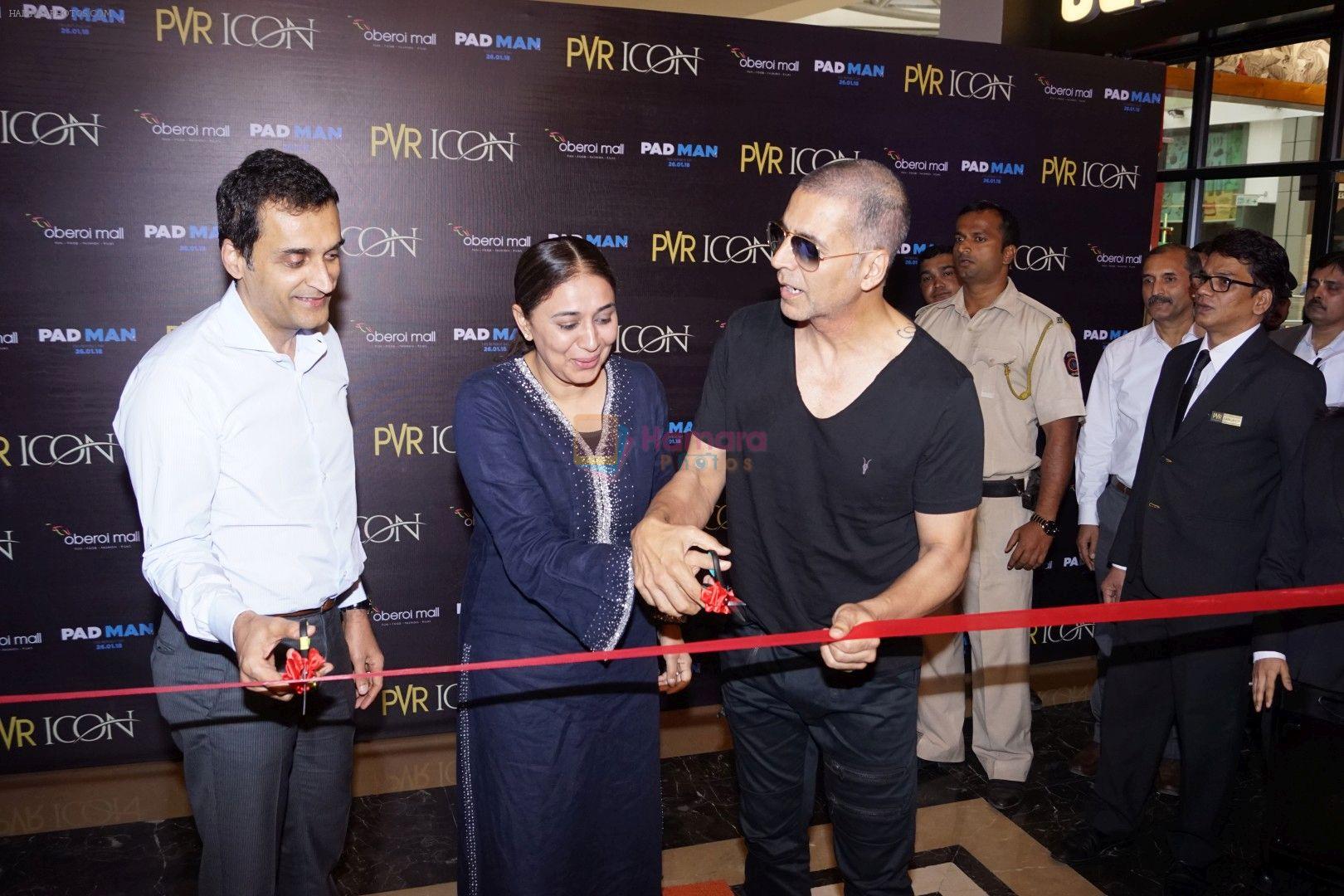 Akshay Kumar At the Launch Of New PVR ICON on 21st Dec 2017