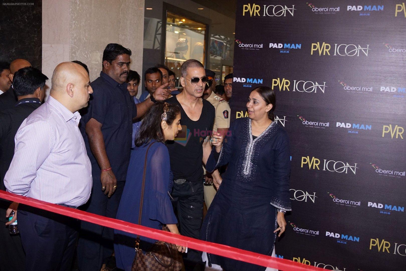 Akshay Kumar At the Launch Of New PVR ICON on 21st Dec 2017