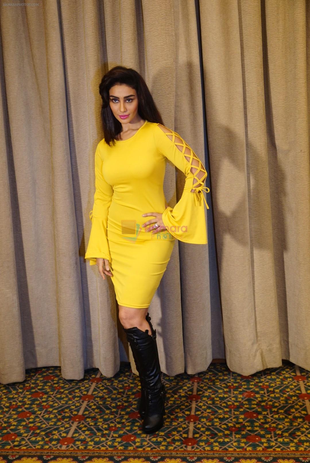 Mahek Chahal at the promotion of Nirdosh in JW Marriott on 4th Jan 2018