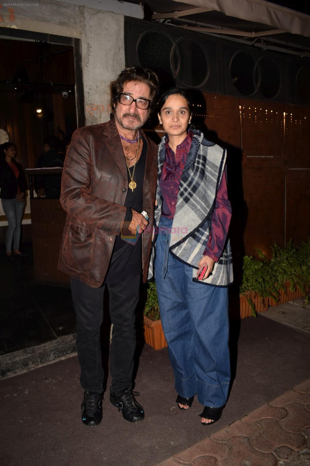 Shakti Kapoor & His Wife Shivangi Kolhapure Spotted At Juhu on 7th Jan 2018