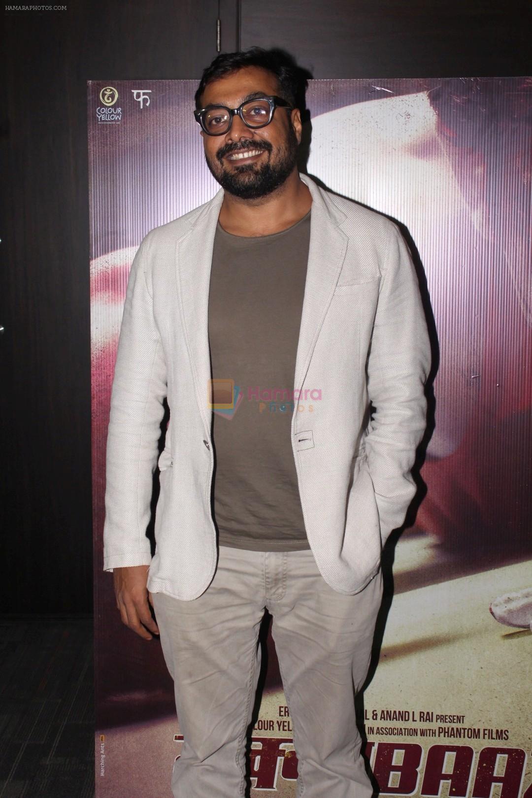 Anurag Kashyap at the promotion of Mukkabaaz Movie on 7th Jan 2018