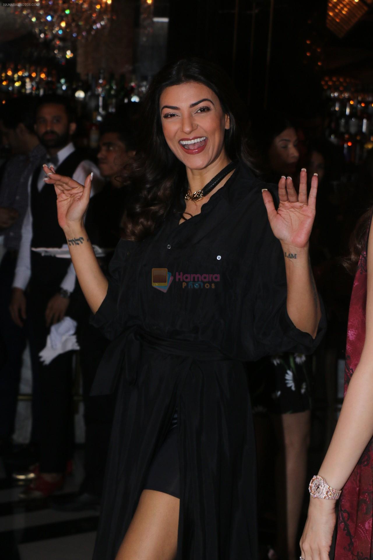 Sushmita Sen At Launch Of Designer Rebecca Dewan's SS 18 Collection Songs Of Summer on 17th Jan 2018