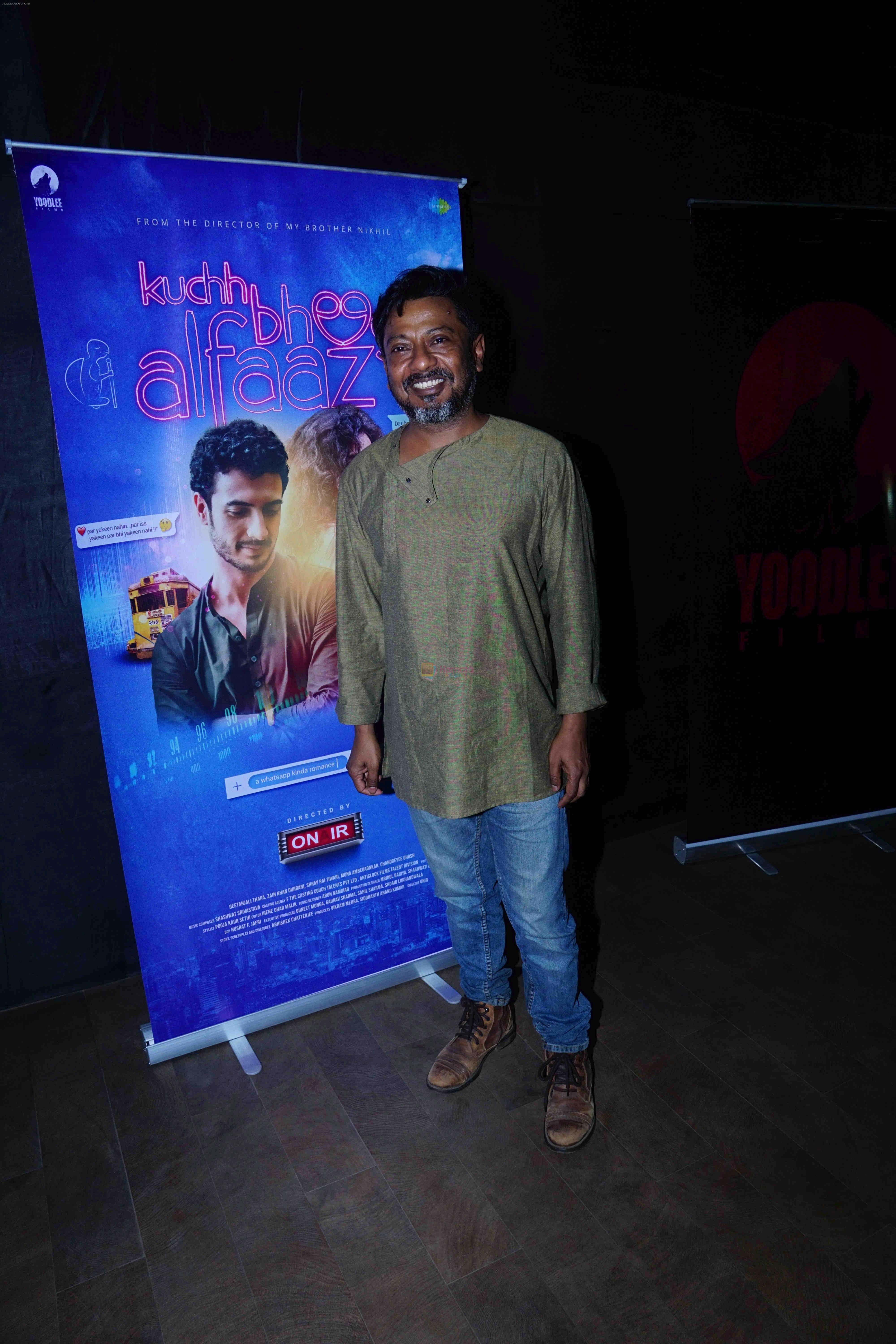 Onir at the Special Screening Of Movie Kuchh Bheege Alfaaz on 22nd Jan 2018
