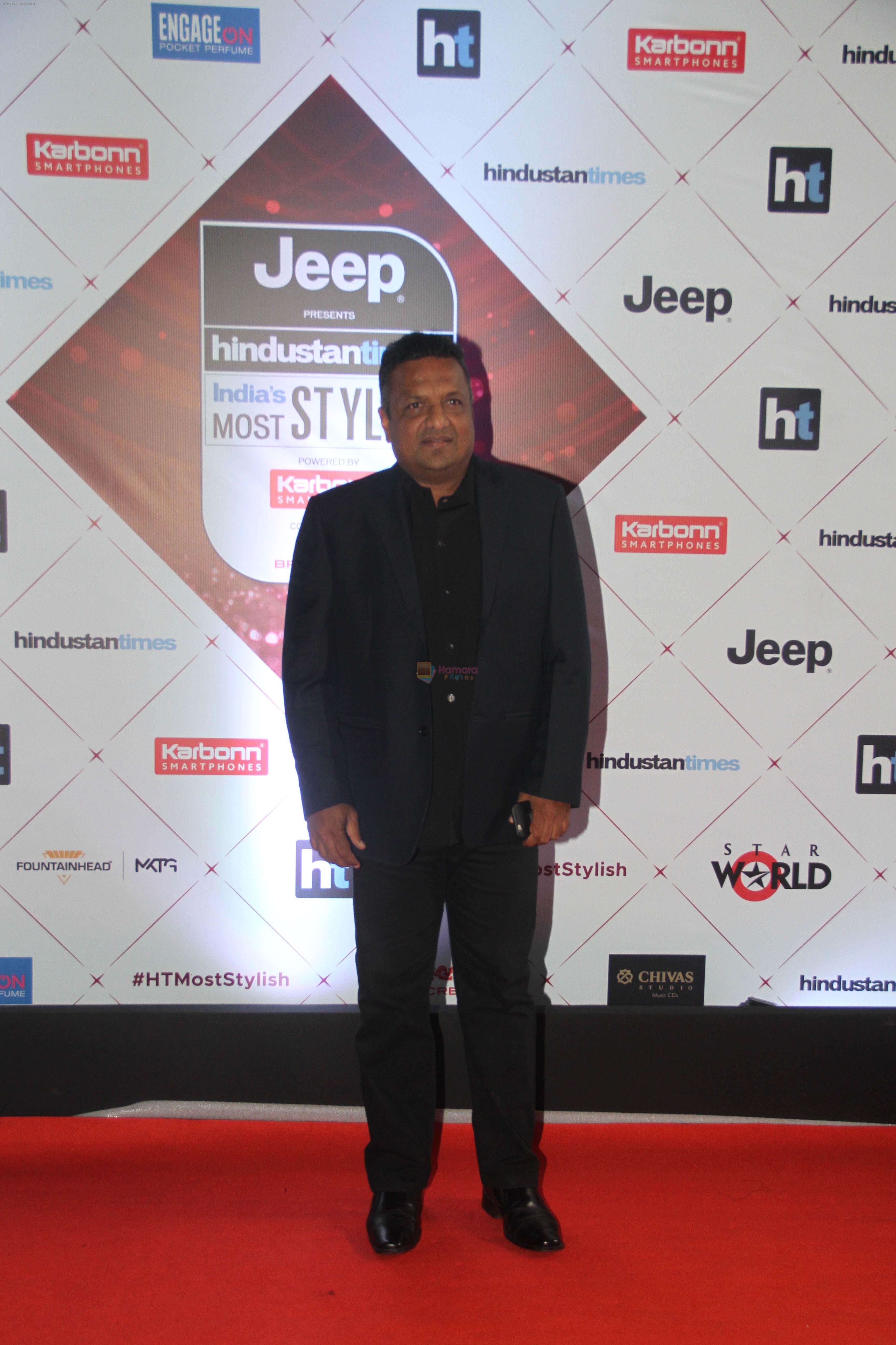 Sanjay Gupta at the Red Carpet Of Ht Most Stylish Awards 2018 on 24th Jan 2018