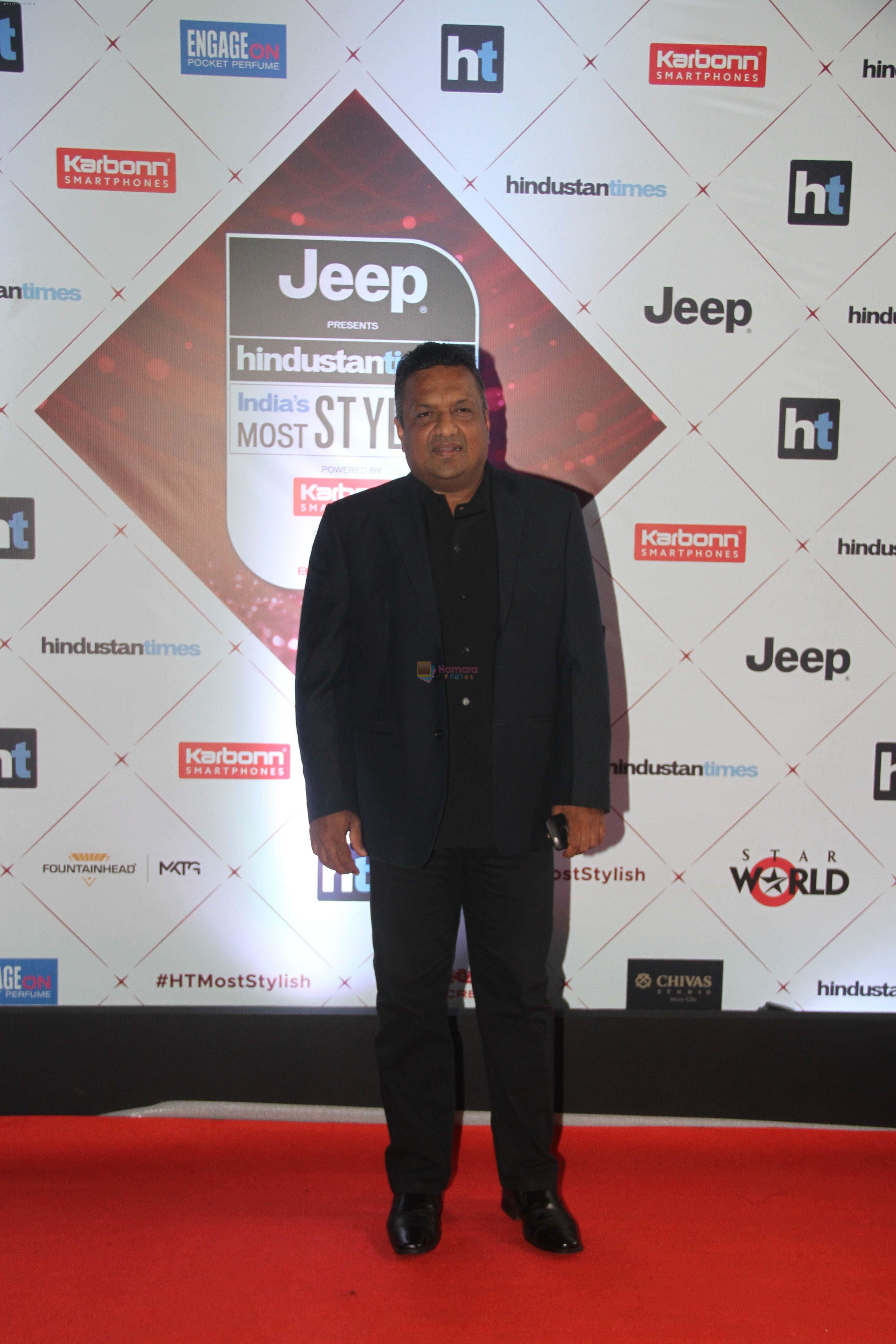 Sanjay Gupta at the Red Carpet Of Ht Most Stylish Awards 2018 on 24th Jan 2018