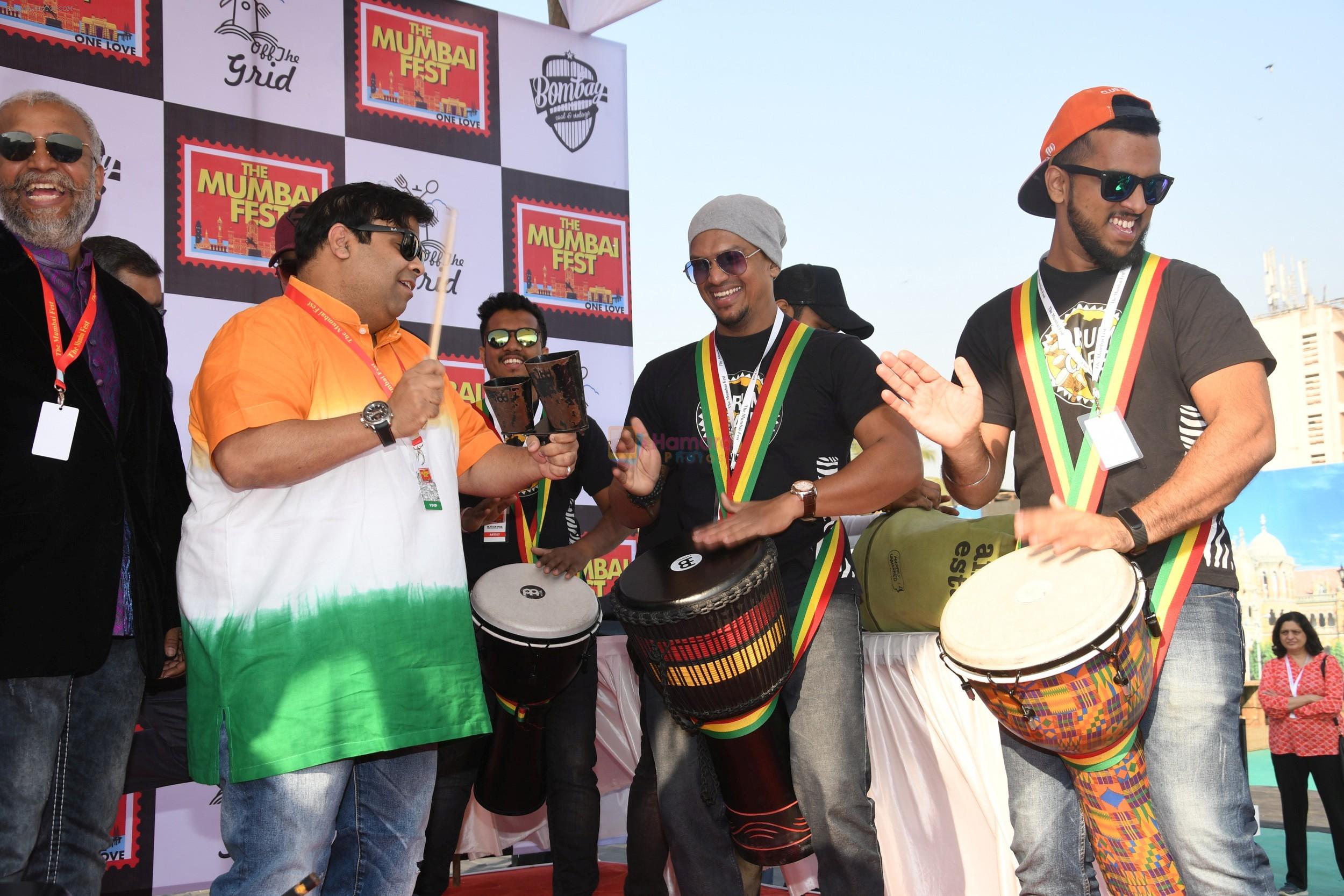 Kiku Sharda performing  during The Mumbai Fest 2018 on 27th Jan 2018