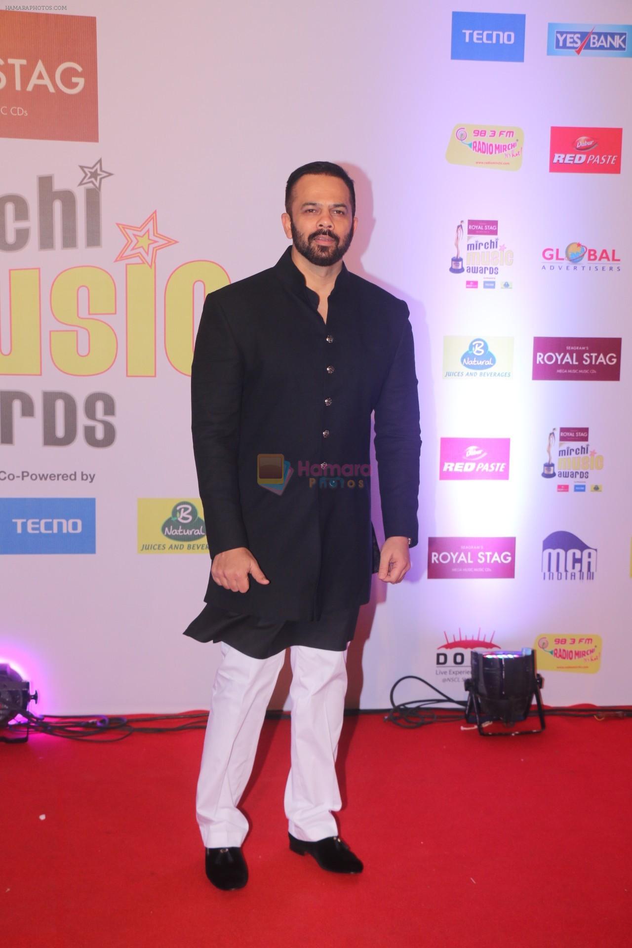 Rohit Shetty at Mirchi Music Awards in NSCI, Worli, Mumbai on 28th Jan 2018