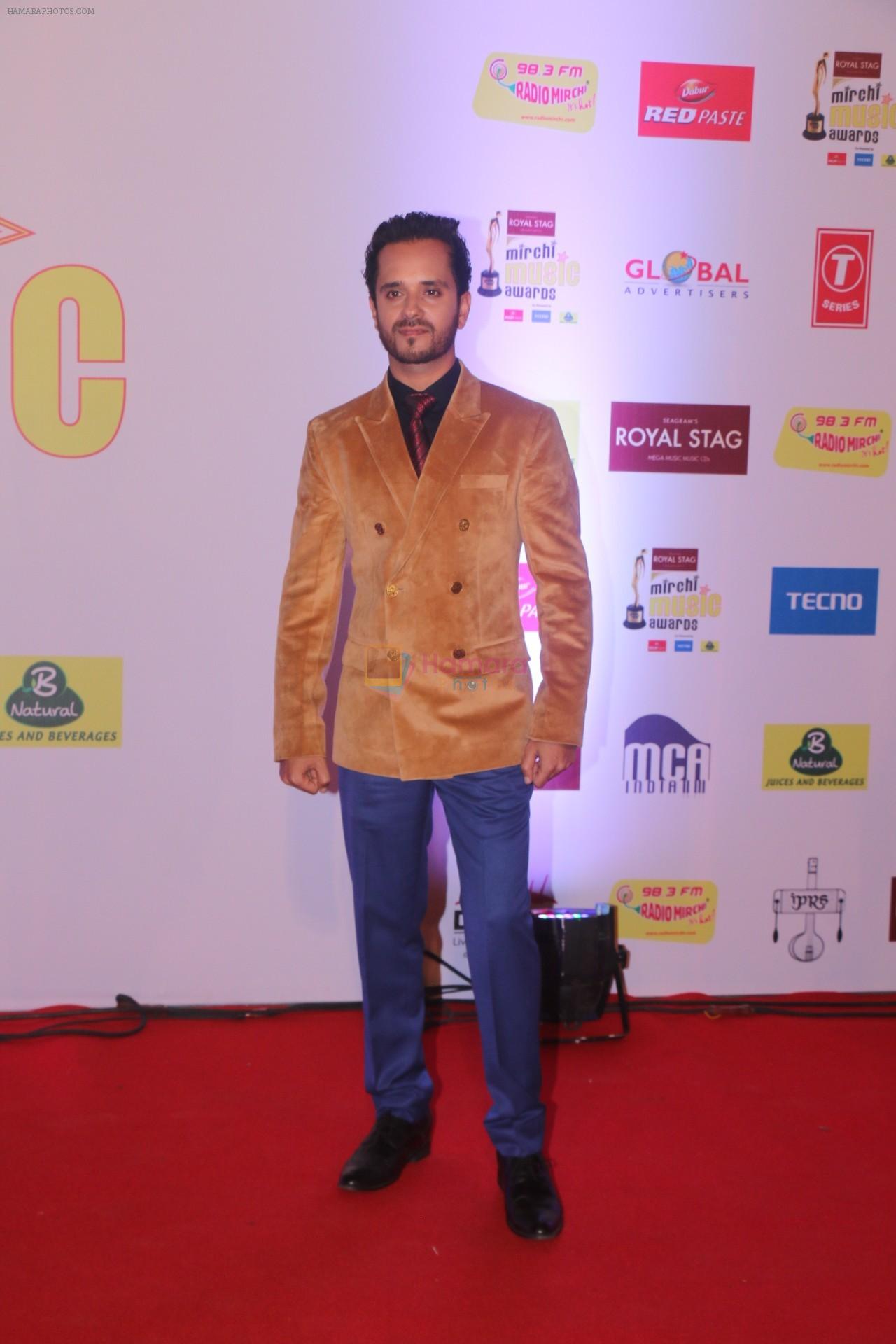 Raghav Sachar at Mirchi Music Awards in NSCI, Worli, Mumbai on 28th Jan 2018