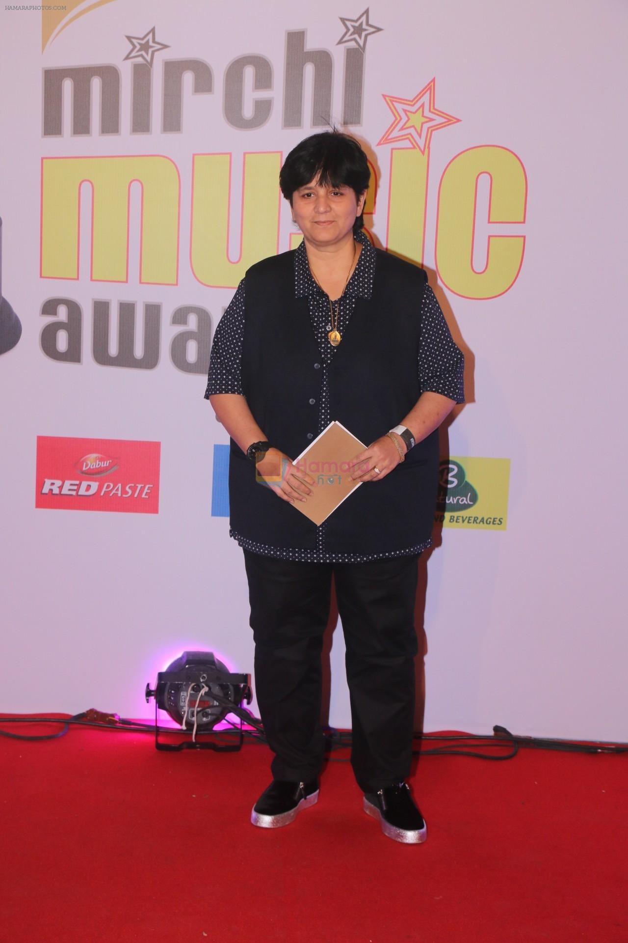 Falguni Pathak at Mirchi Music Awards in NSCI, Worli, Mumbai on 28th Jan 2018