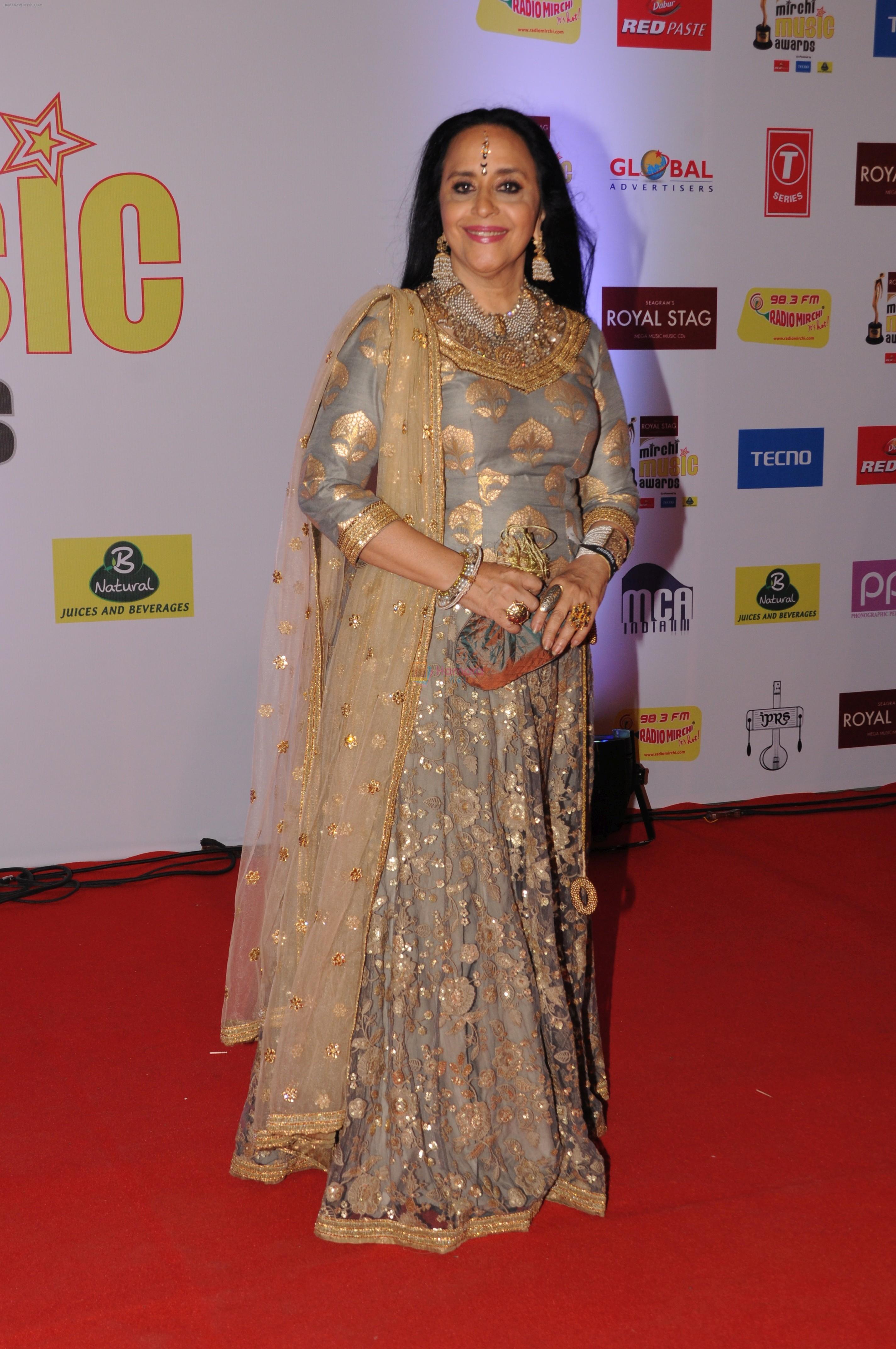 Ila Arun at Mirchi Music Awards in NSCI, Worli, Mumbai on 28th Jan 2018