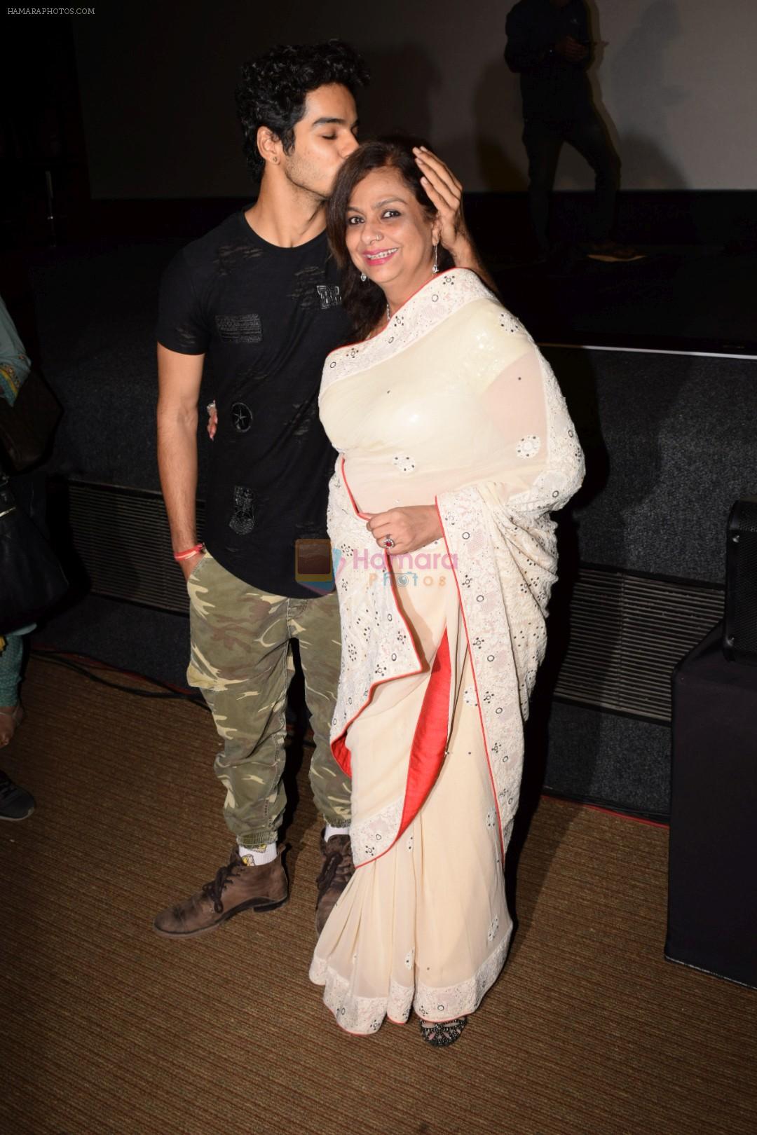 Ishaan Khatter, Neelima Azmi at the Trailer launch of film Beyond the Clouds on 29th Jan 2018