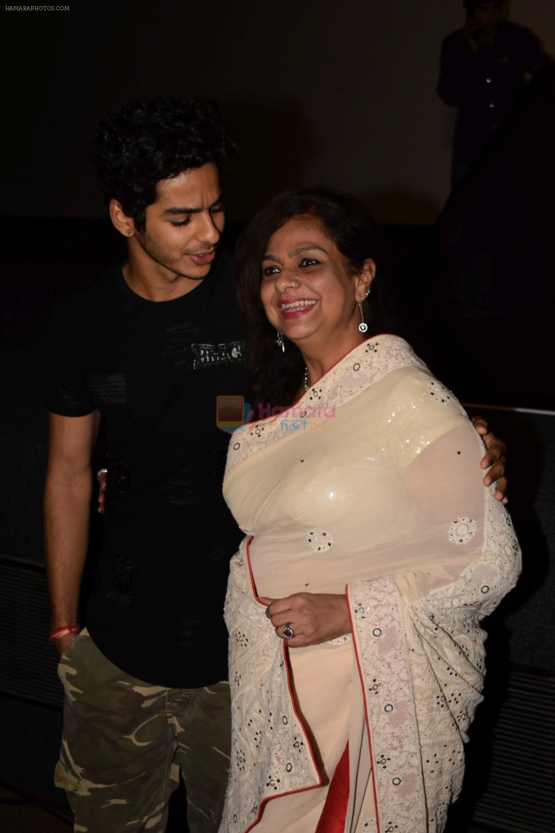 Ishaan Khatter, Neelima Azmi at the Trailer launch of film Beyond the Clouds on 29th Jan 2018