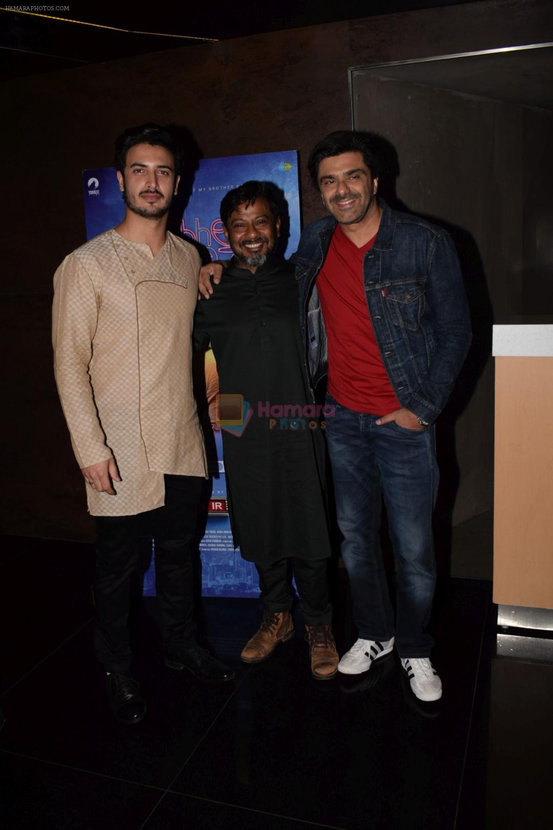 Zain Khan Durrani, Onir at the Special Screening Of Movie Kuchh Bheege Alfaaz on 30th Jan 2018