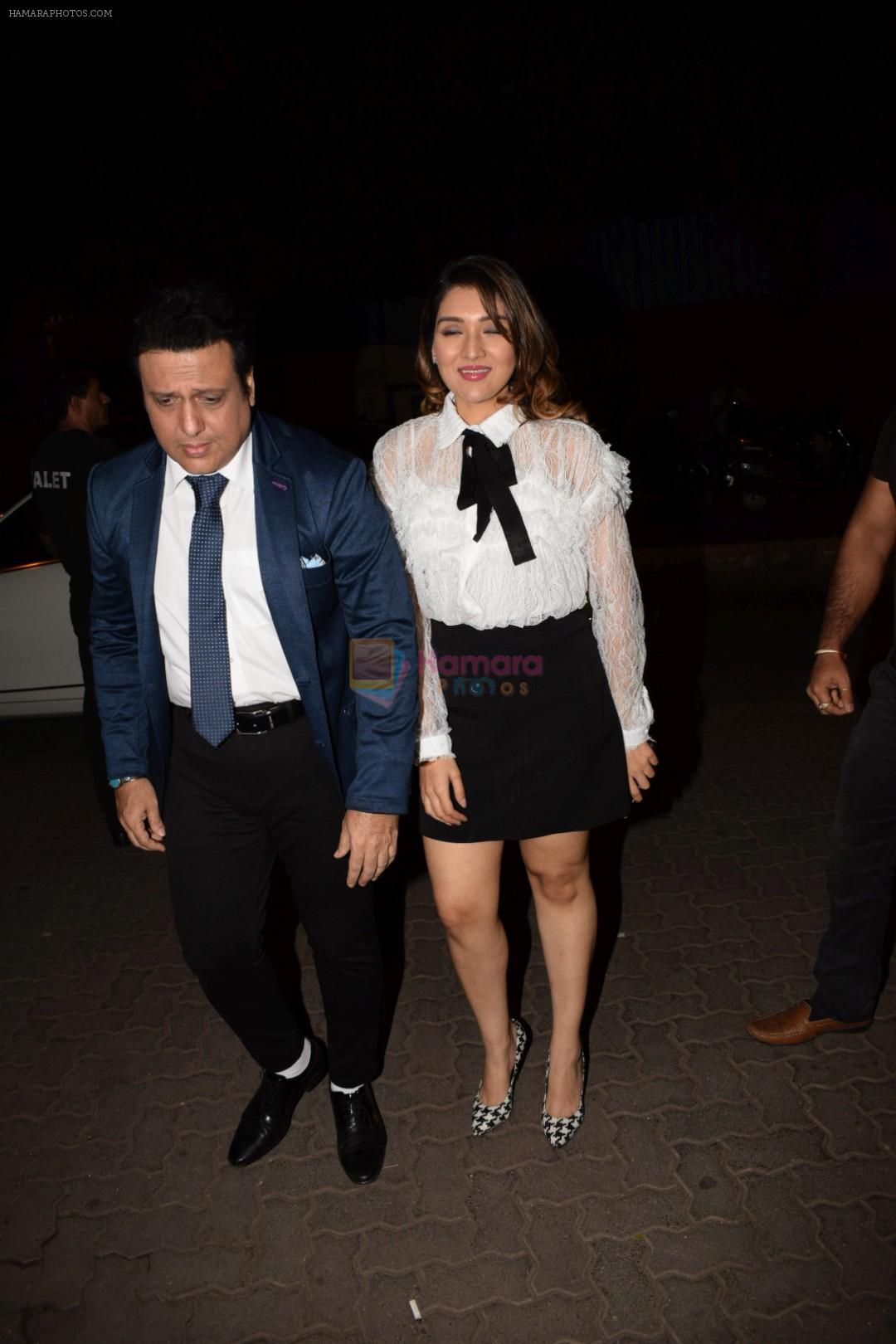 Tina Ahuja, Govinda at Actor Varun Sharma Birthday Party on 4th Feb 2018