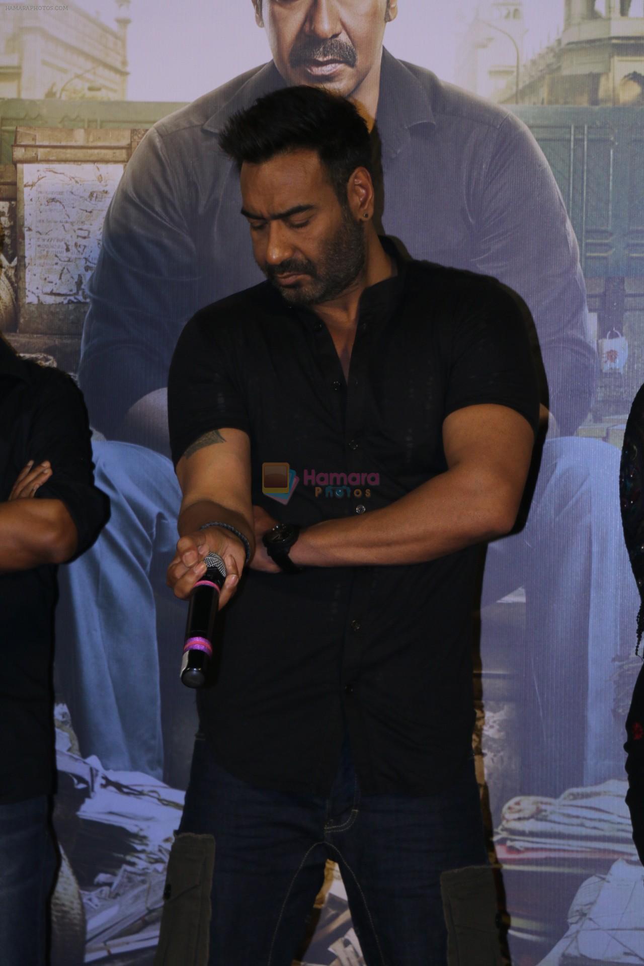 Ajay Devgn at the Trailer launch of film Raid at PVR, Juhu,Mumbai on 5th Feb 2018