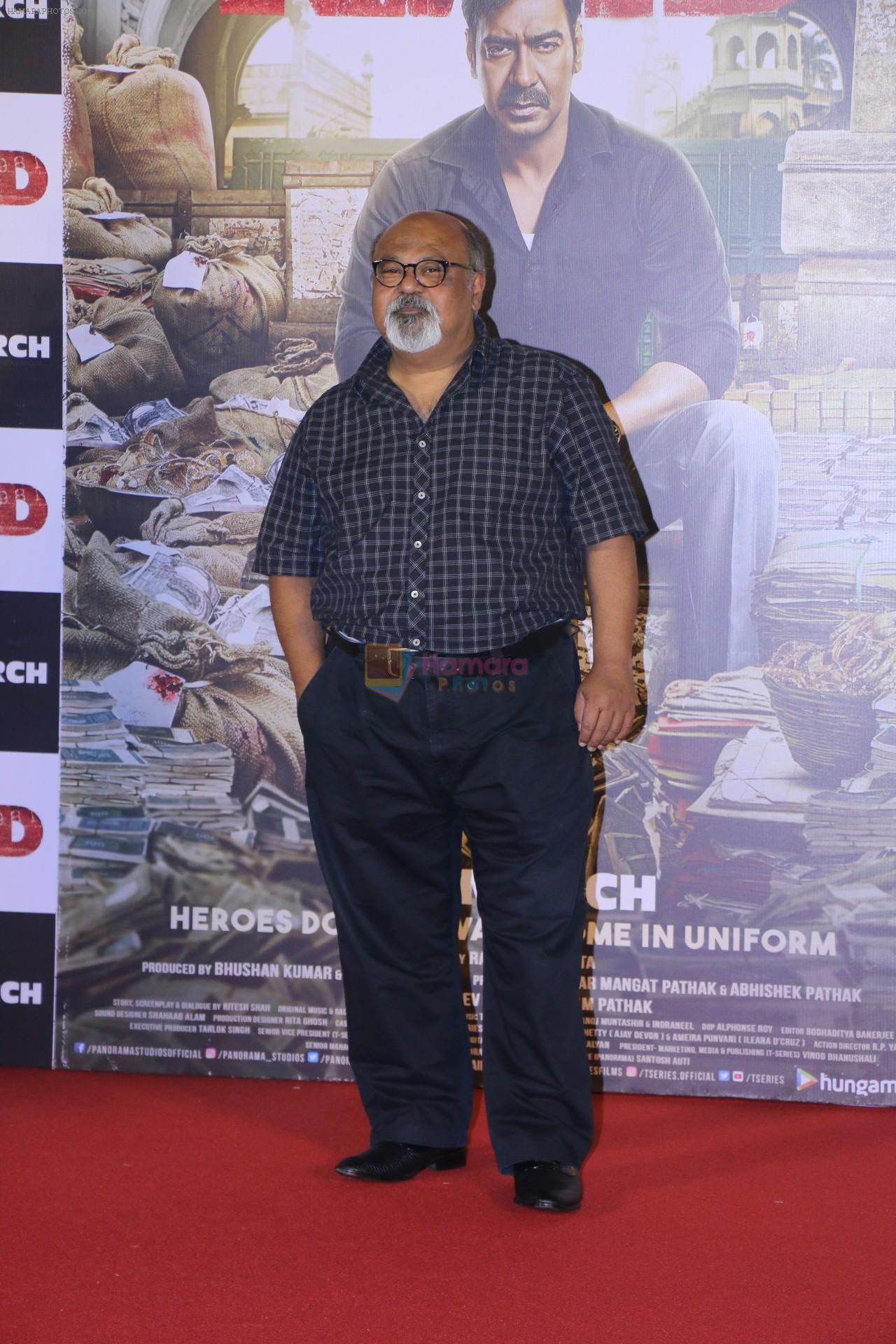 Saurabh Shukla at the Trailer launch of film Raid at PVR, Juhu,Mumbai on 5th Feb 2018