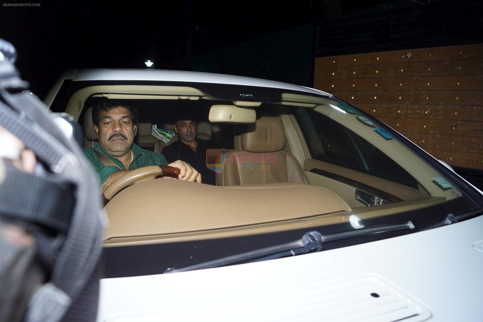 Bobby Deol at the Special Screening Of Film Padman At Yash Raj on 8th Feb 2018