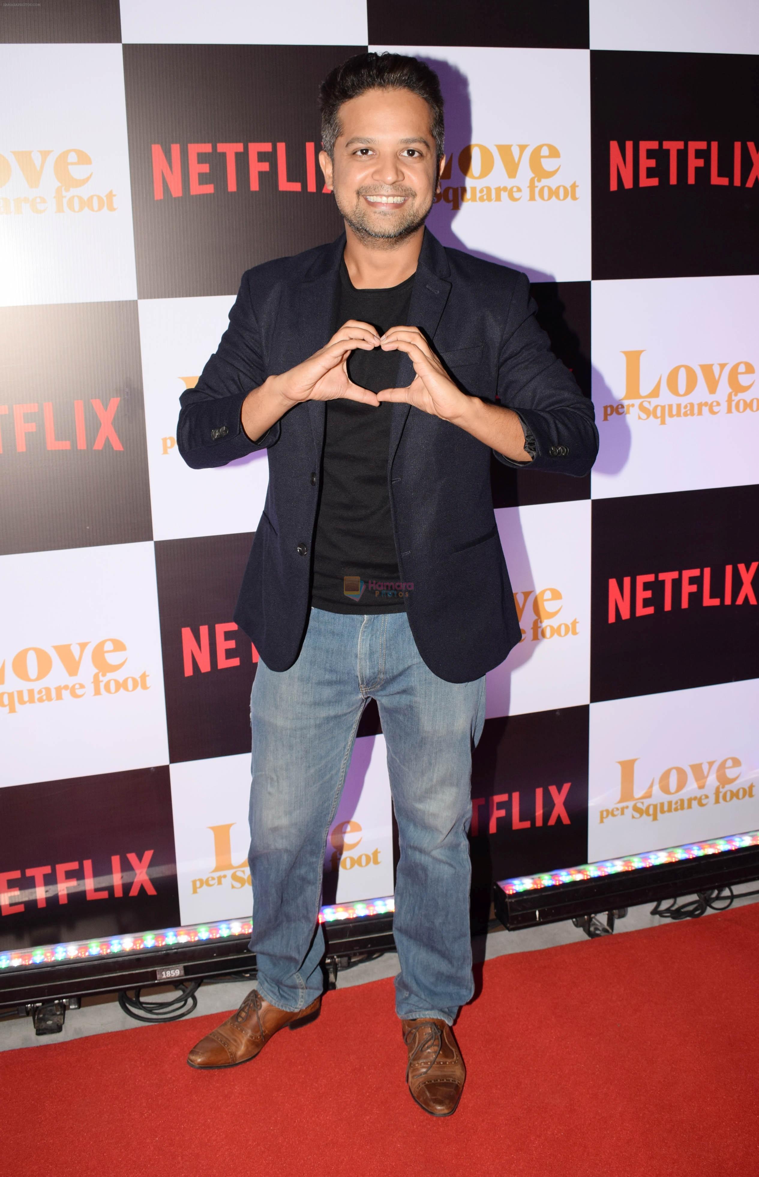 Anand Tiwari at the Screening of Ronnie Screwvala's film Love per square foot in Cinepolis, Andheri, Mumbai on 10th Feb 2018