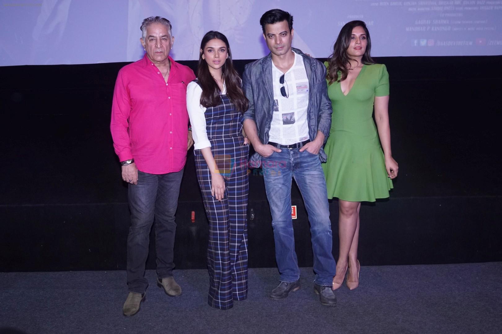 Richa Chadda, Rahul Bhat,Aditi Rao Hydari, Dalip Tahil At Trailer Launch Of Film Daas Dev on 14th Feb 2018